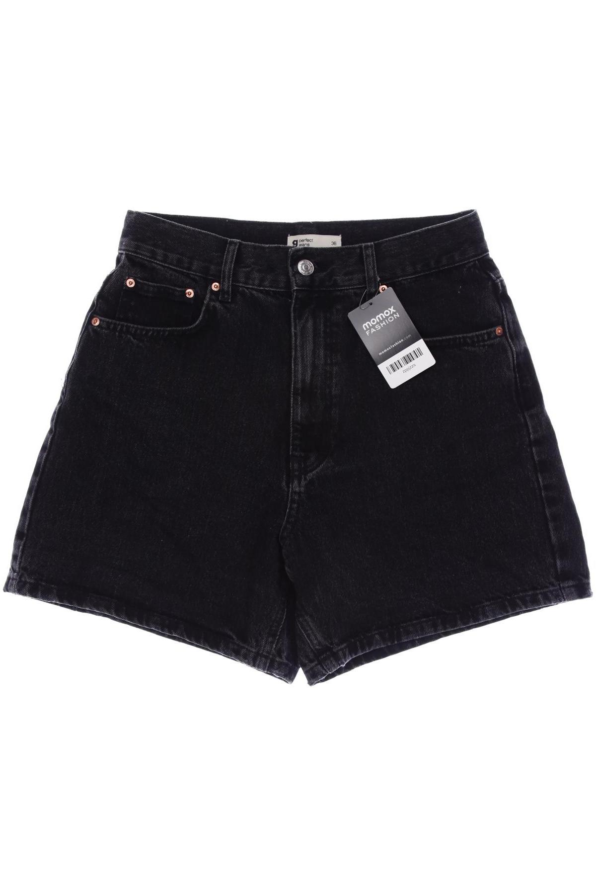 

Gina Tricot Damen Shorts, schwarz, Gr. 36