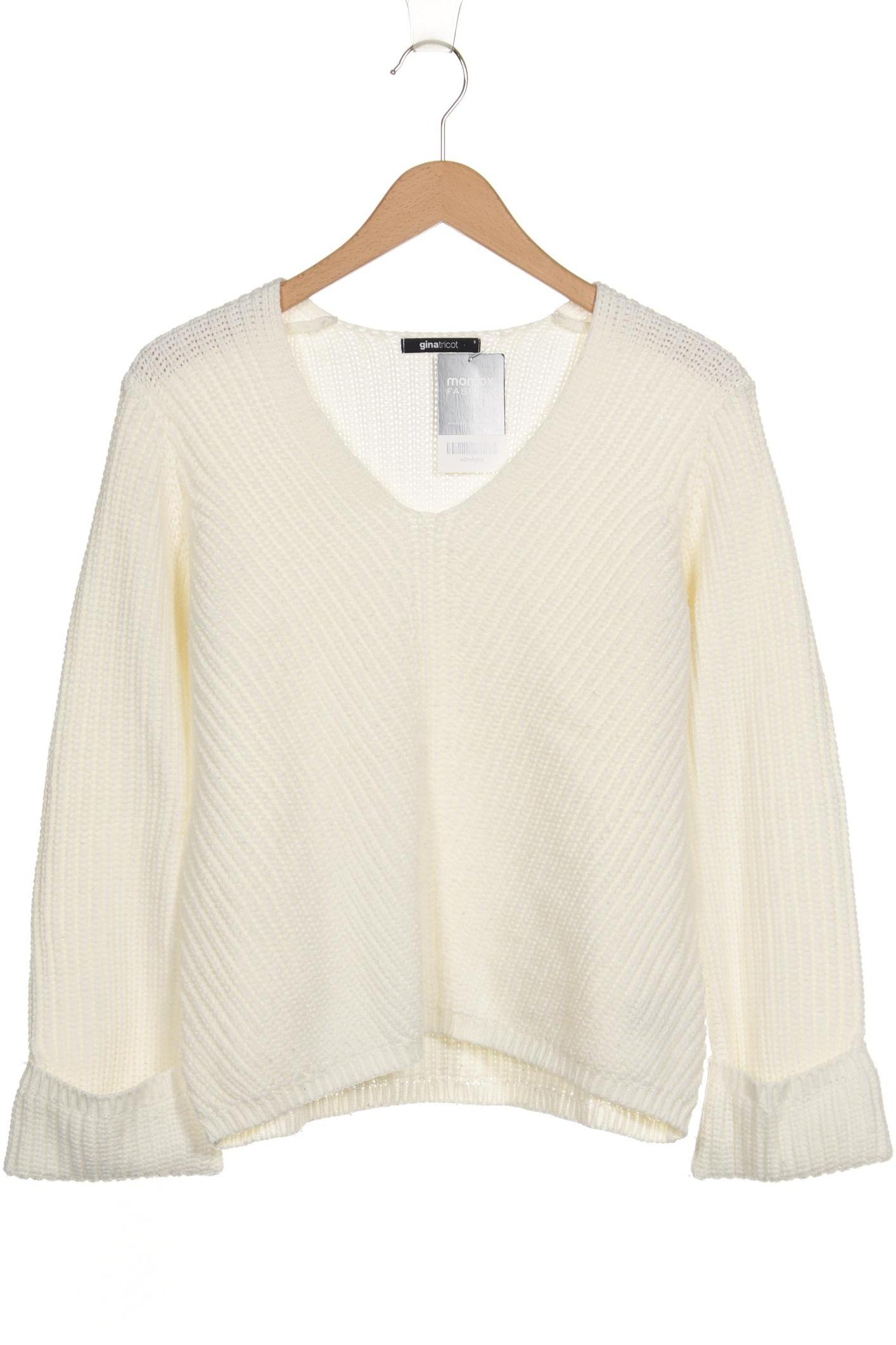 

Gina Tricot Damen Pullover, cremeweiß, Gr. 36