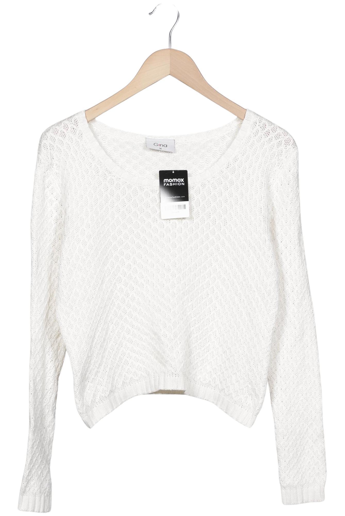 

Gina Tricot Damen Pullover, cremeweiß, Gr. 36