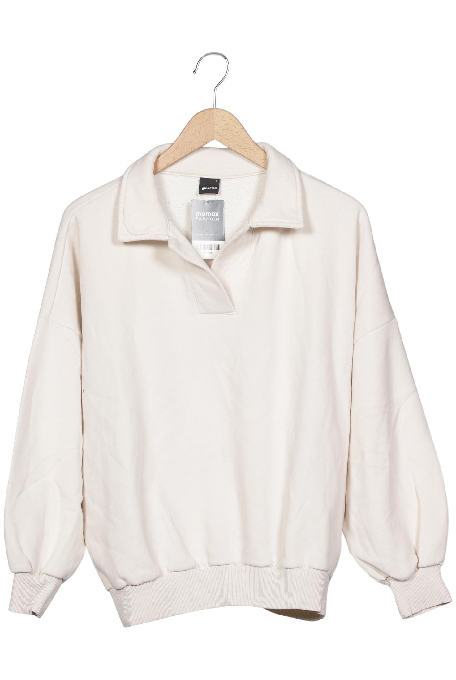 

Gina Tricot Damen Sweatshirt, cremeweiß, Gr. 36