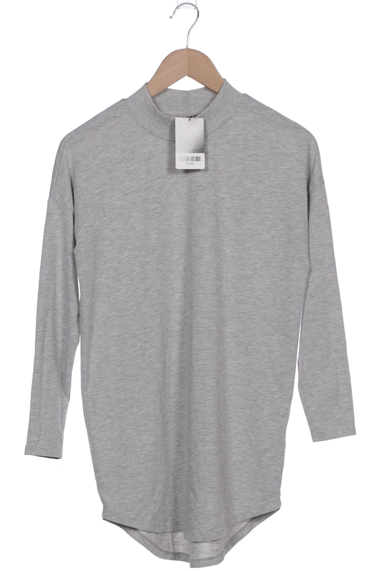 

Gina Tricot Damen Langarmshirt, grau, Gr. 34