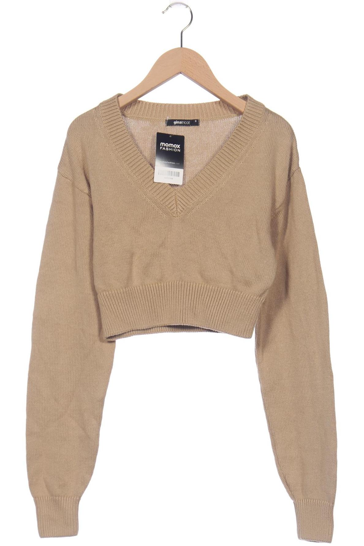 

Gina Tricot Damen Pullover, beige, Gr. 36