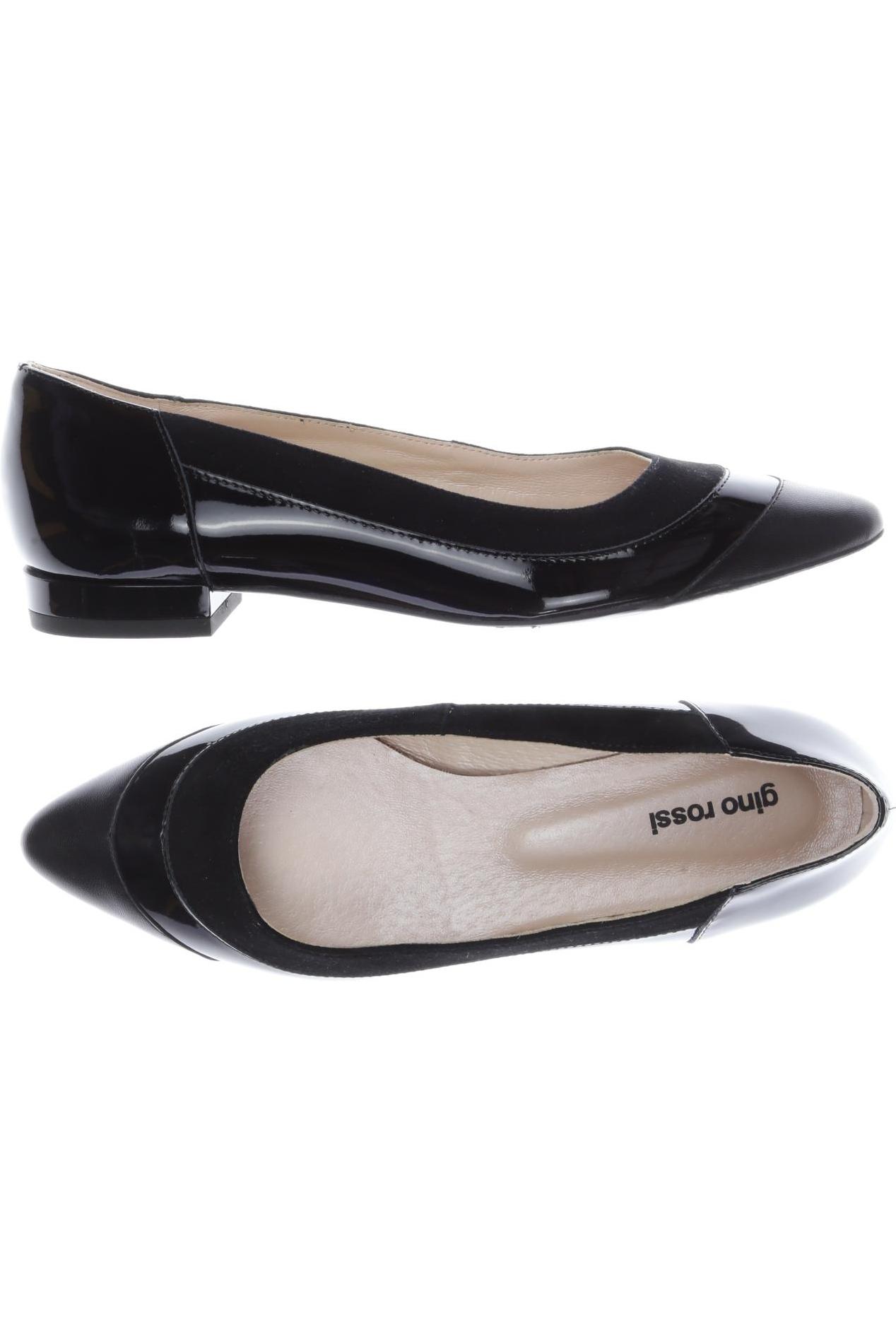 

gino rossi Damen Ballerinas, schwarz, Gr. 36