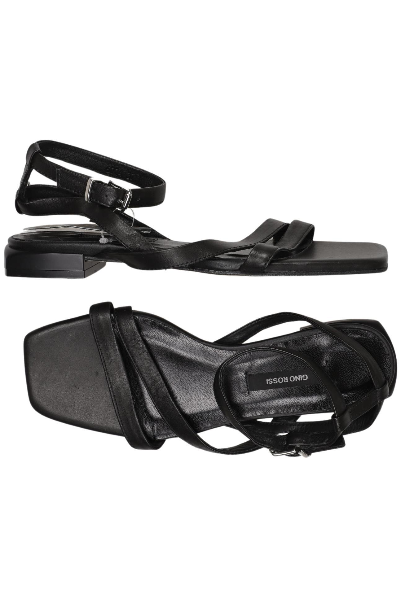 

gino rossi Damen Sandale, schwarz, Gr. 37