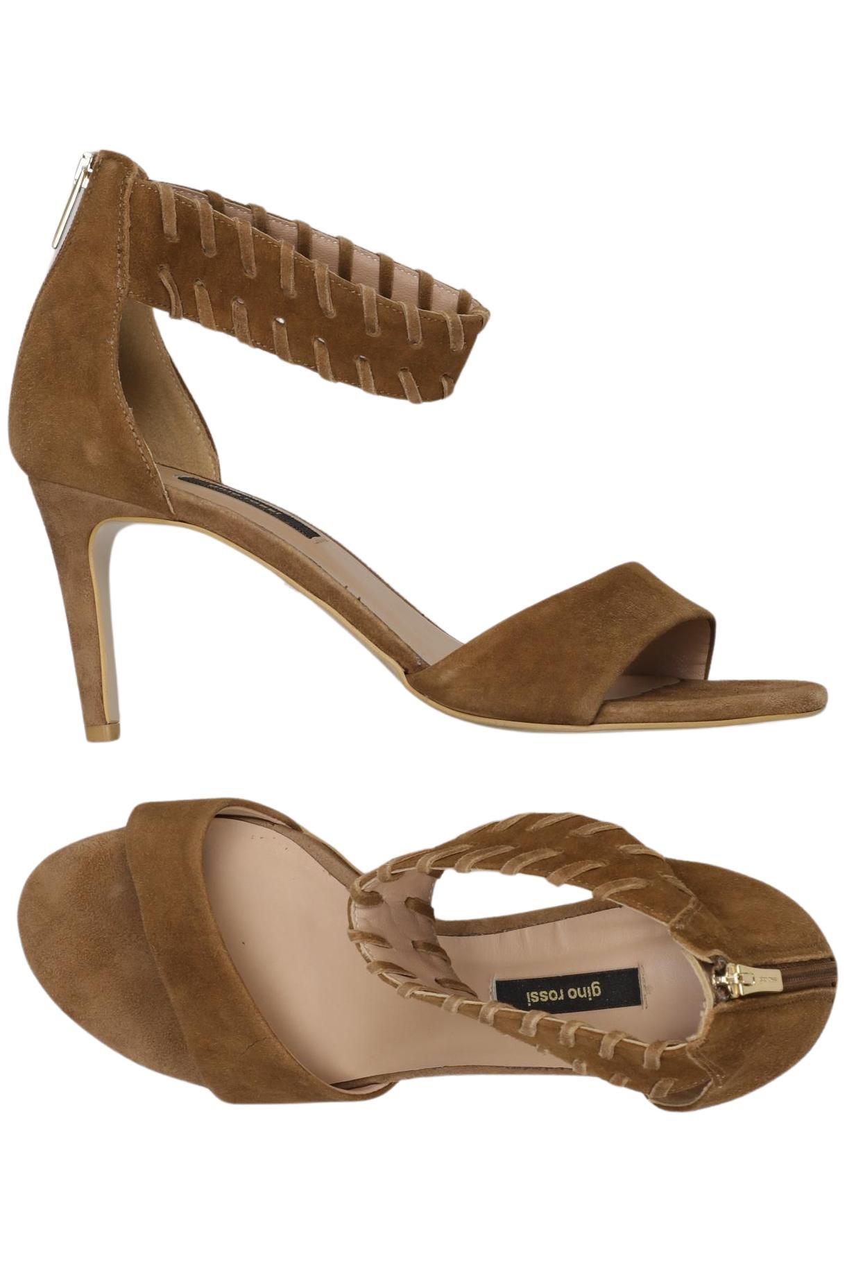 

gino rossi Damen Sandale, braun, Gr. 38