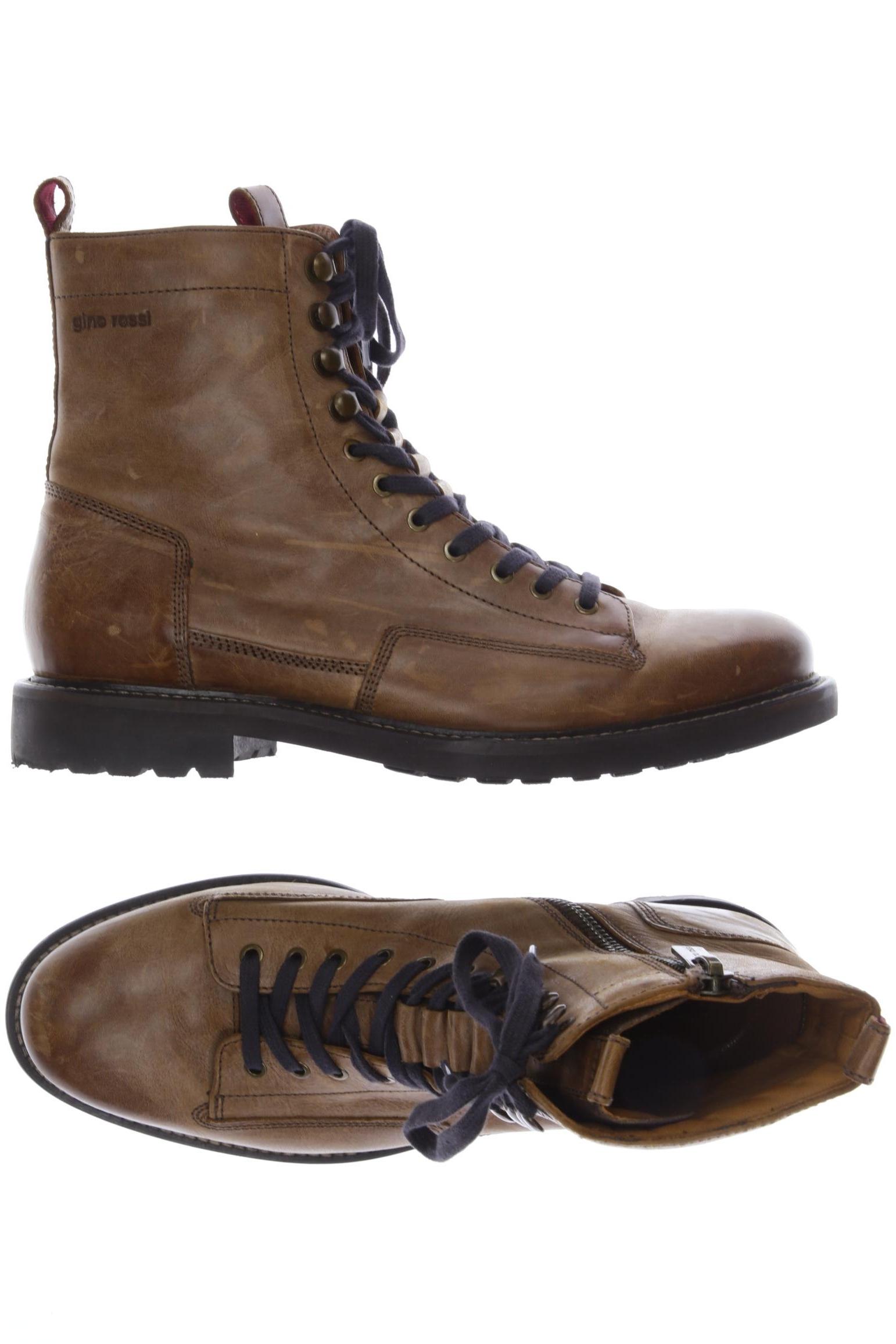 

gino rossi Herren Stiefel, braun, Gr. 44