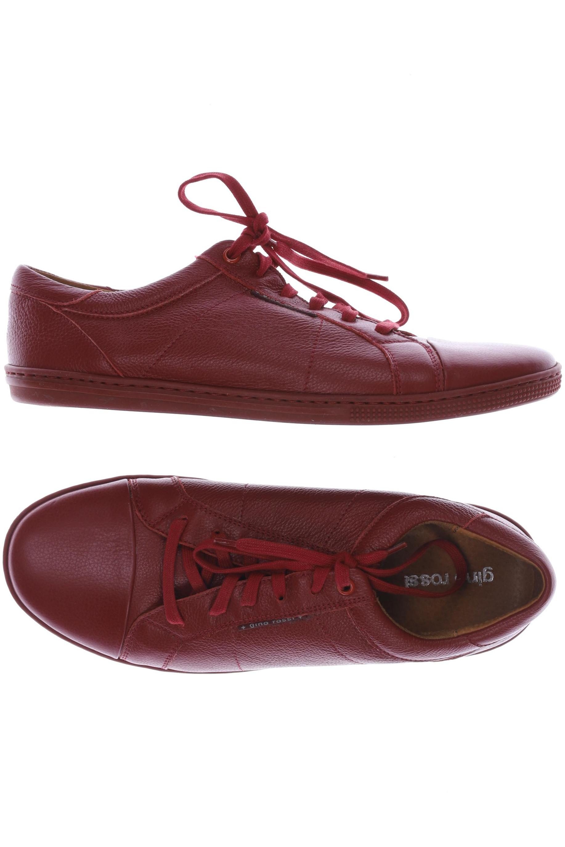

gino rossi Herren Halbschuh, rot, Gr. 41