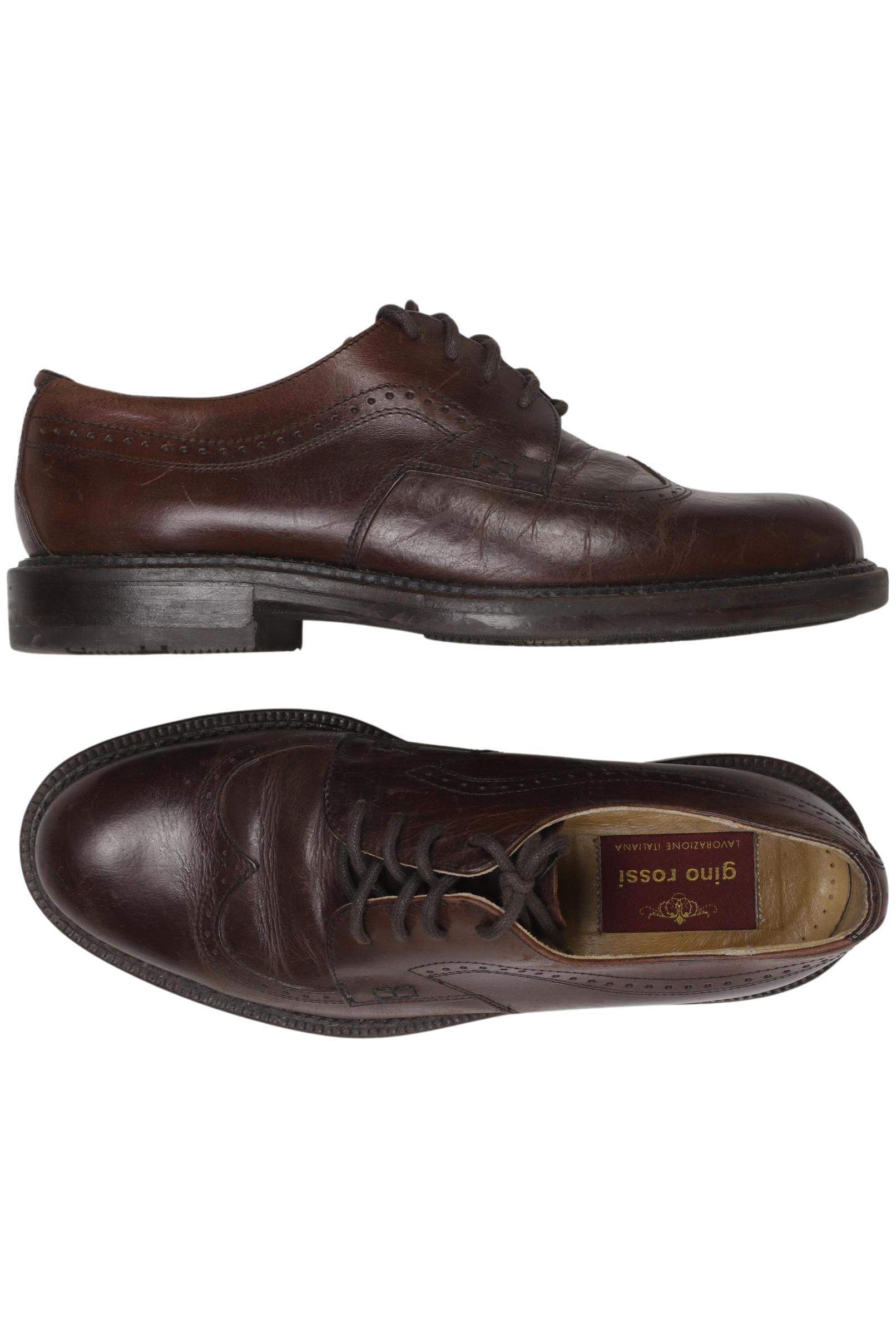 

gino rossi Herren Halbschuh, braun, Gr. 41