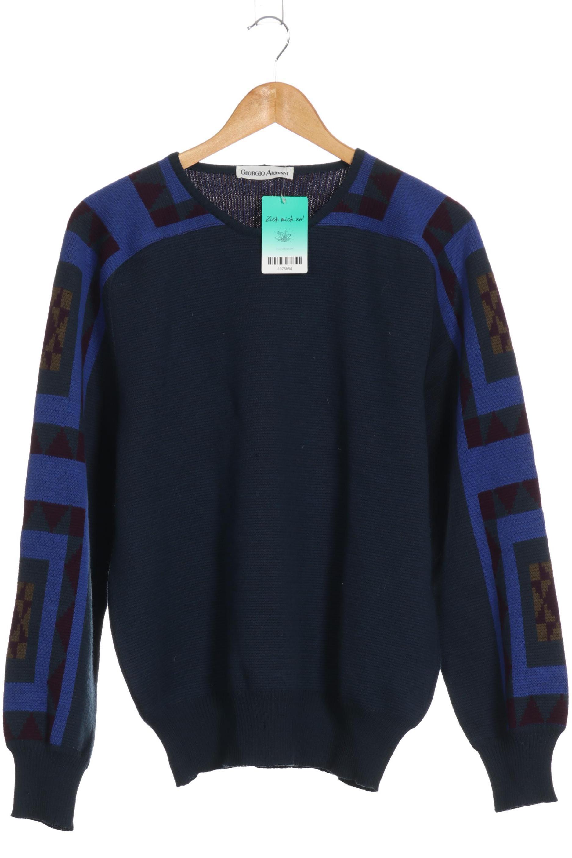 Thumbnail - Giorgio Armani Herren Pullover, blau, Gr. 48
