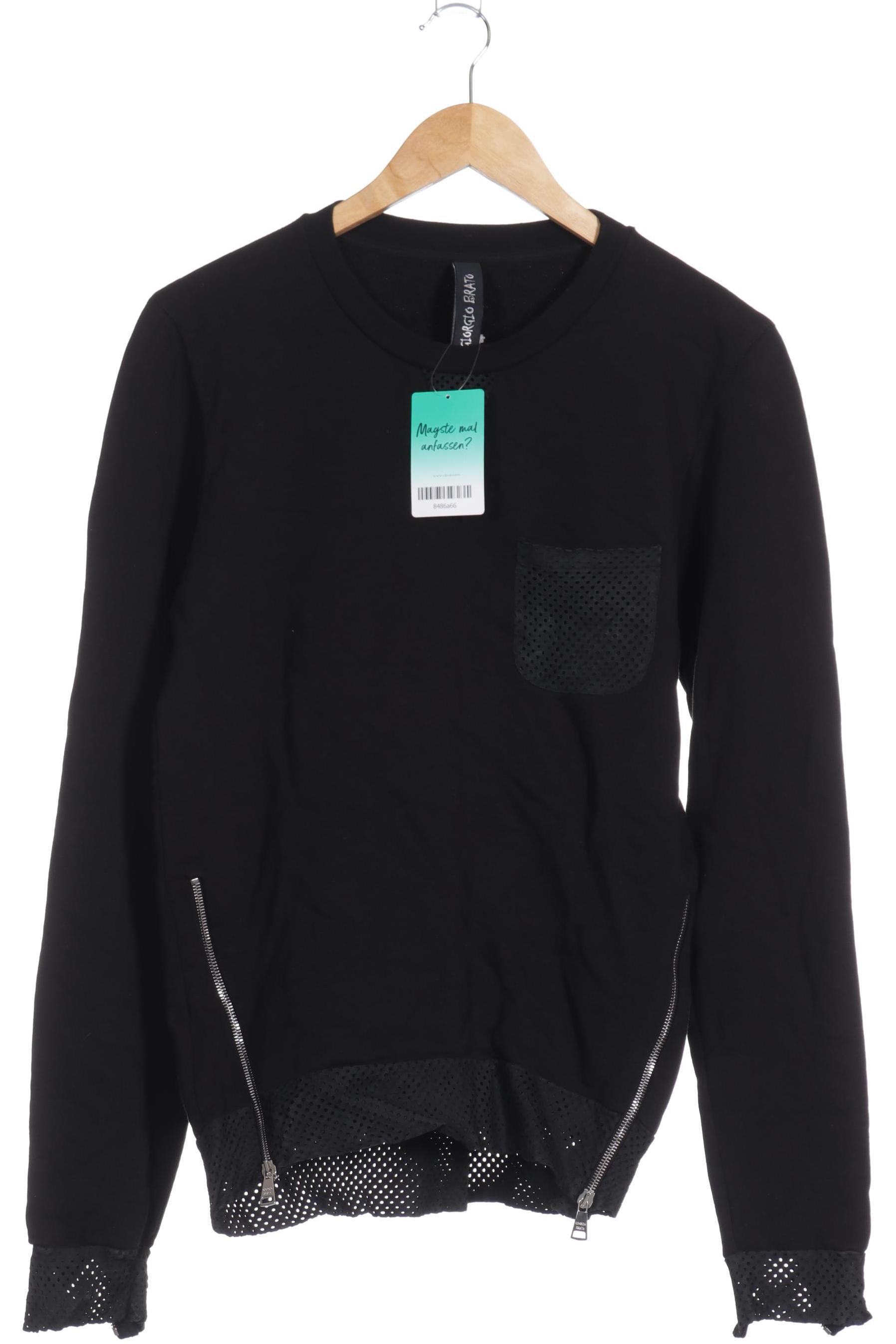 

Giorgio Brato Herren Sweatshirt, schwarz, Gr. 48