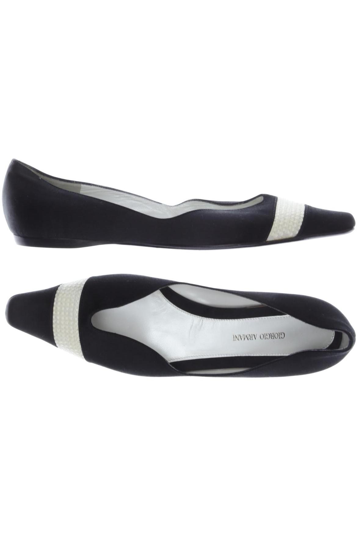 

Giorgio Armani Damen Ballerinas, schwarz, Gr. 36.5