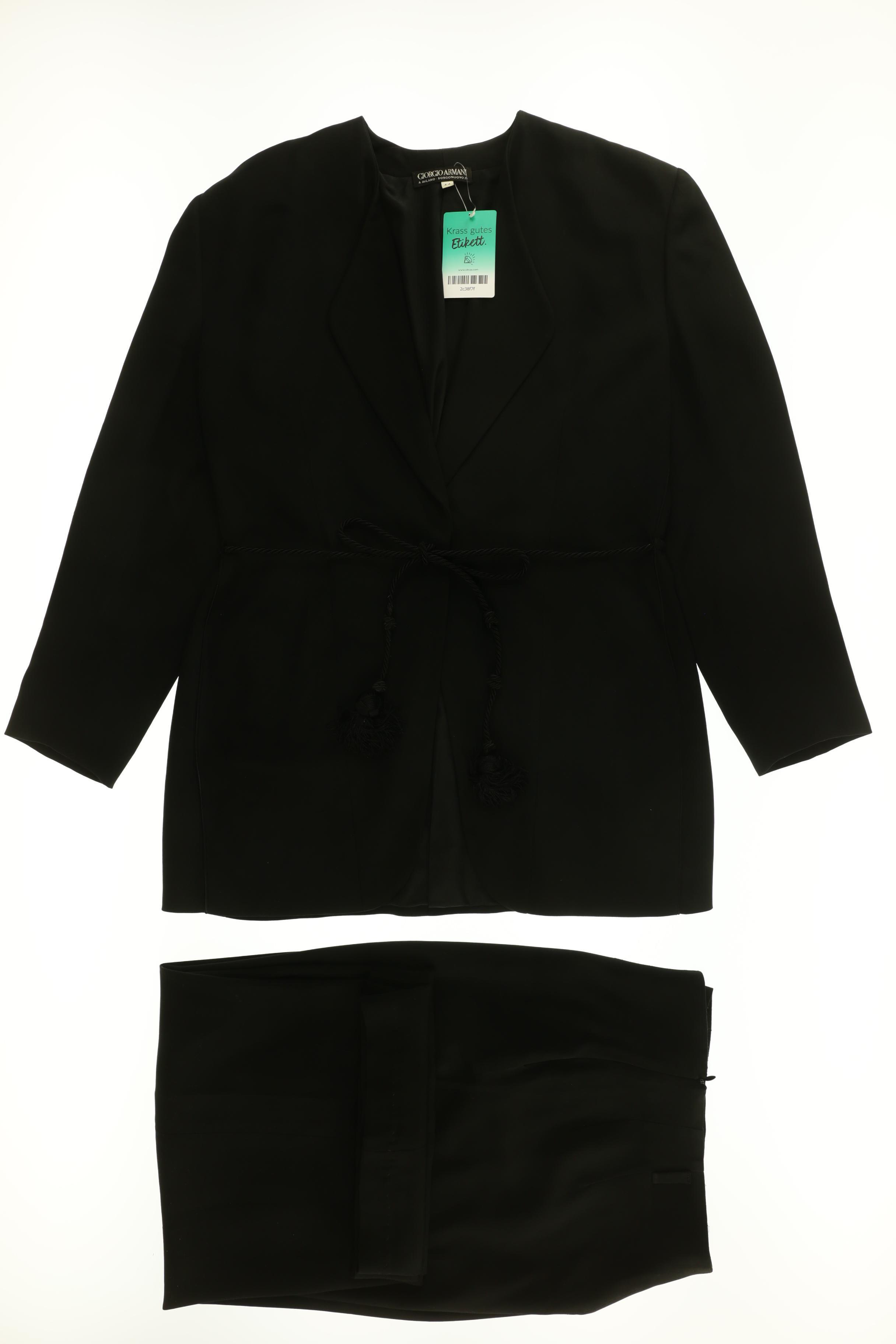 

Giorgio Armani Damen Anzug, schwarz, Gr. 44