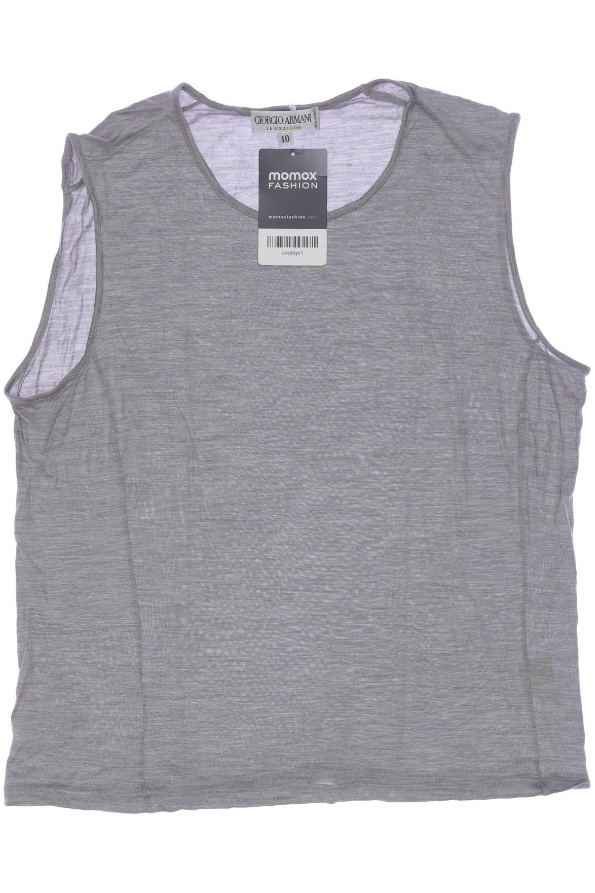 

Giorgio Armani Damen Top, grau, Gr. 10