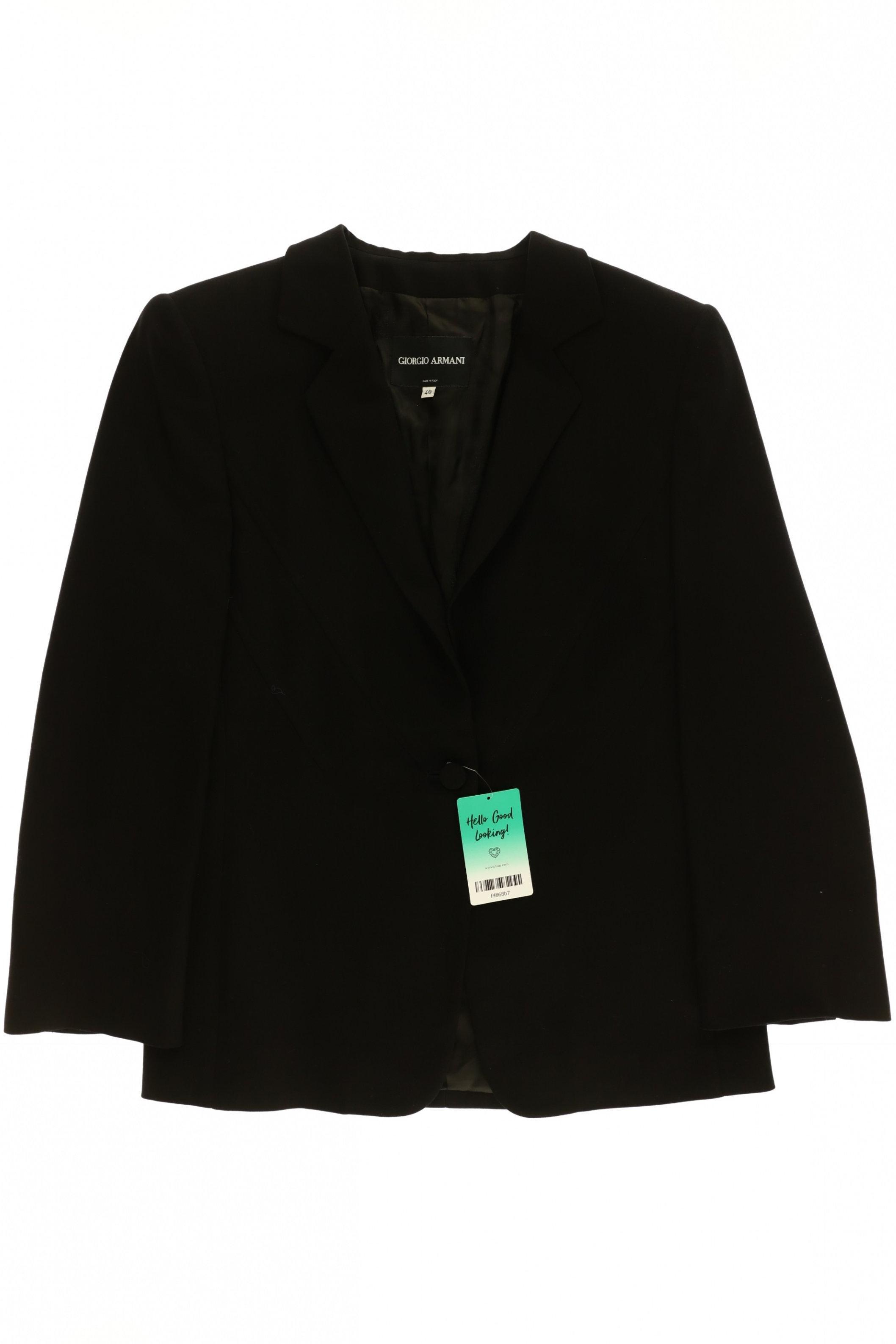 

Giorgio Armani Damen Blazer, schwarz, Gr. 40