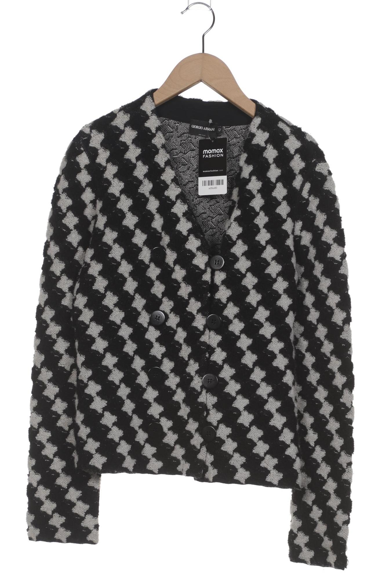 

Giorgio Armani Damen Strickjacke, schwarz, Gr. 42
