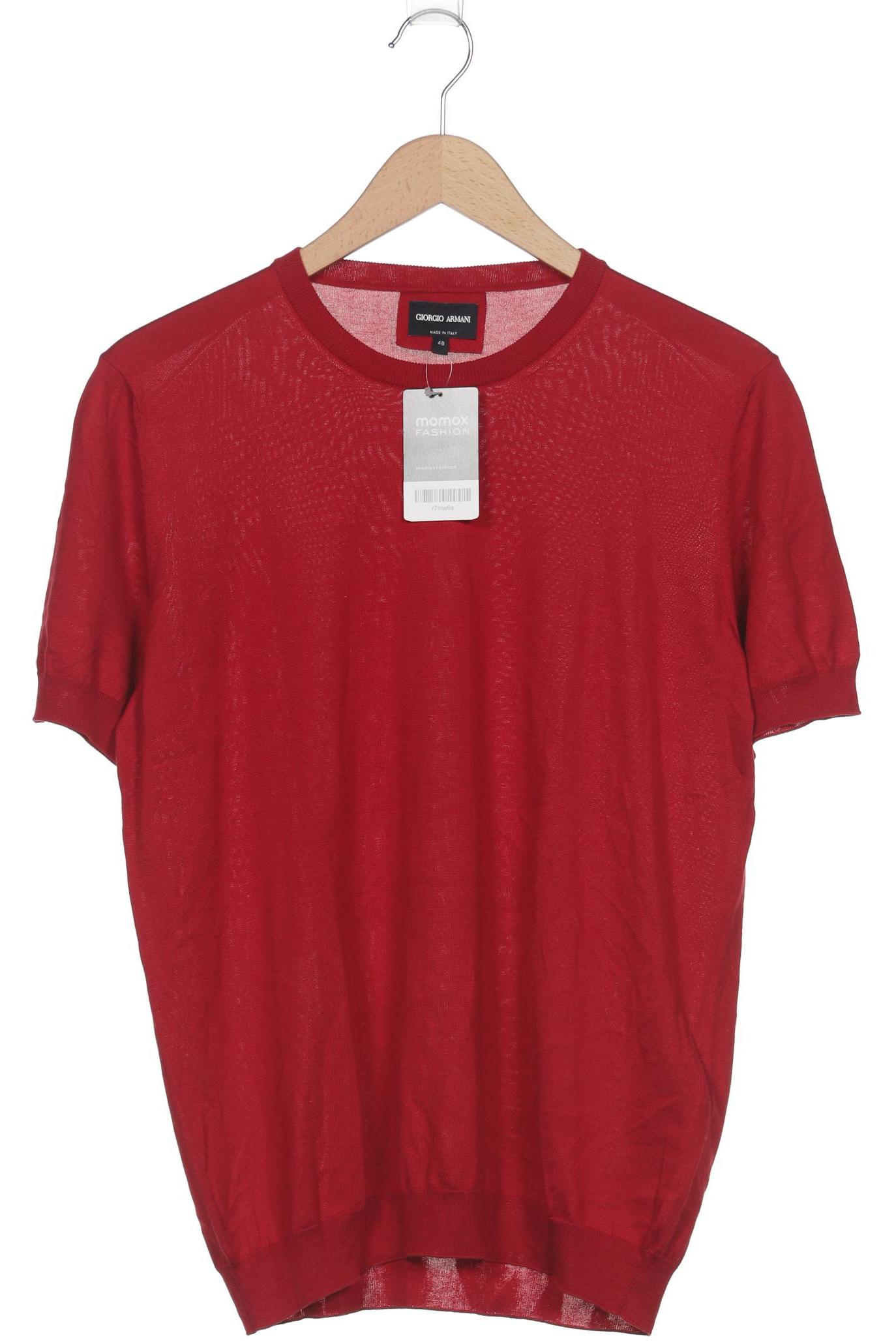 

Giorgio Armani Herren T-Shirt, rot, Gr. 48