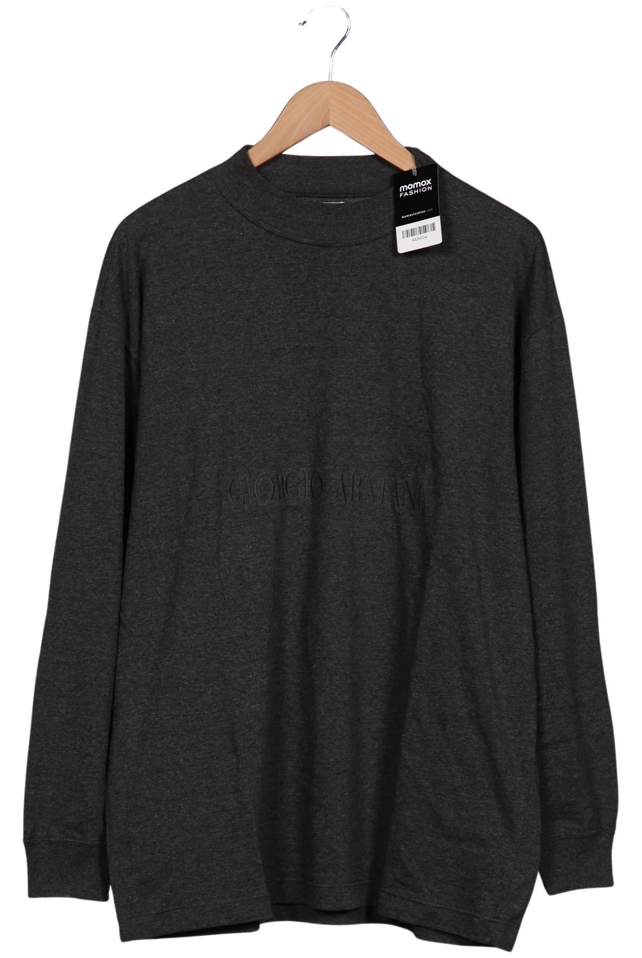 

Giorgio Armani Herren Langarmshirt, grau, Gr. 52