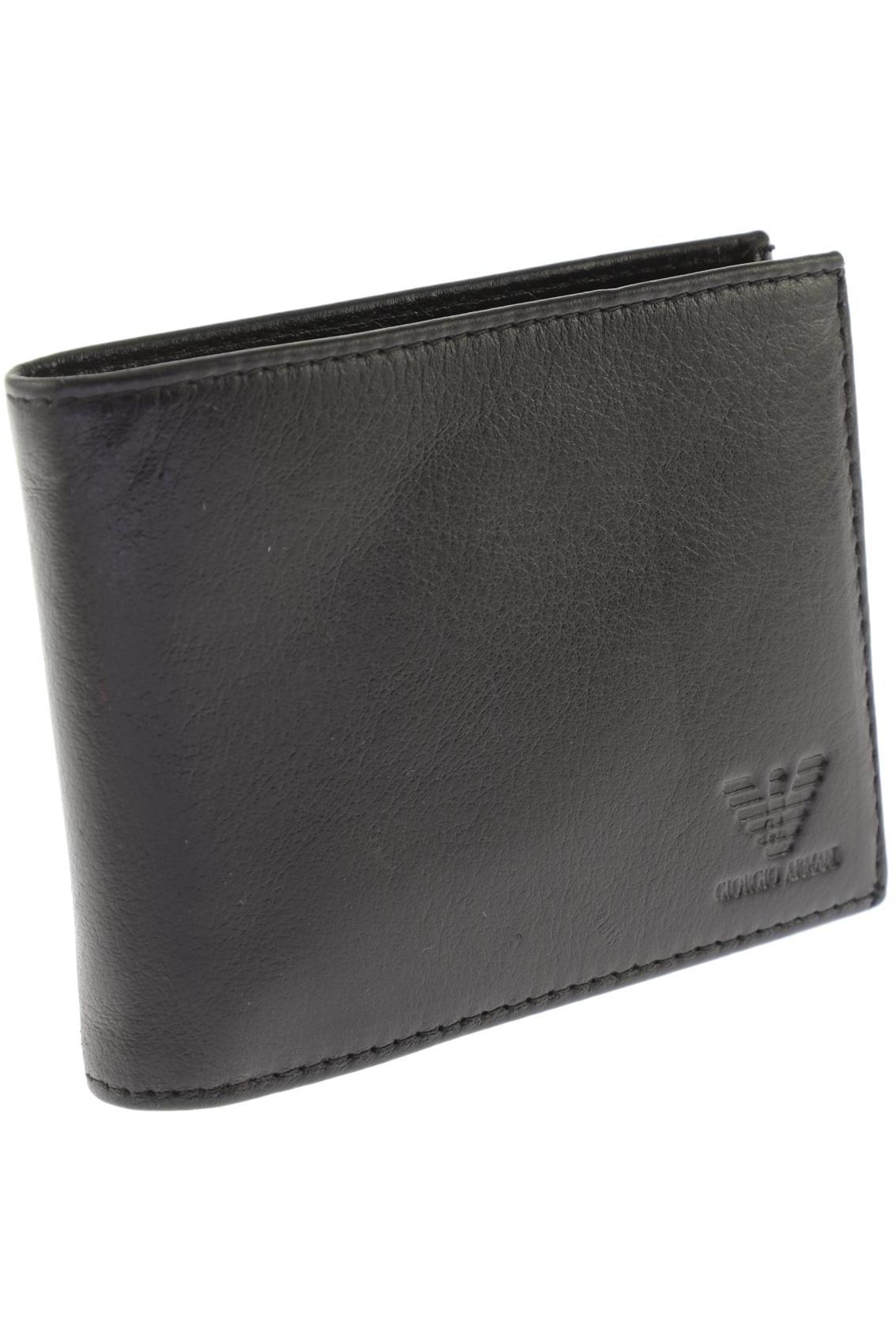 

Giorgio Armani Herren Portemonnaie, schwarz, Gr.