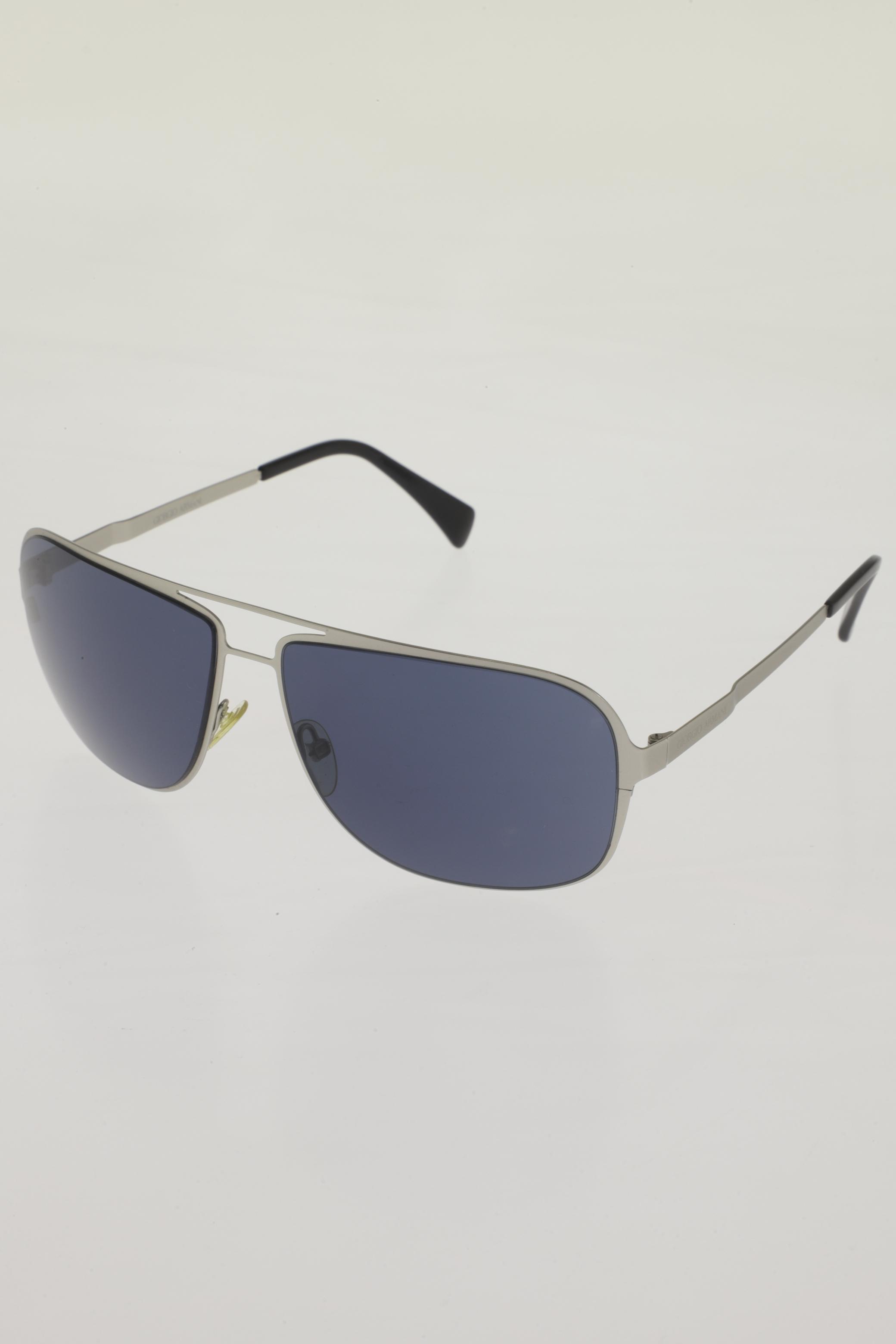 

Giorgio Armani Herren Sonnenbrille, silber, Gr.
