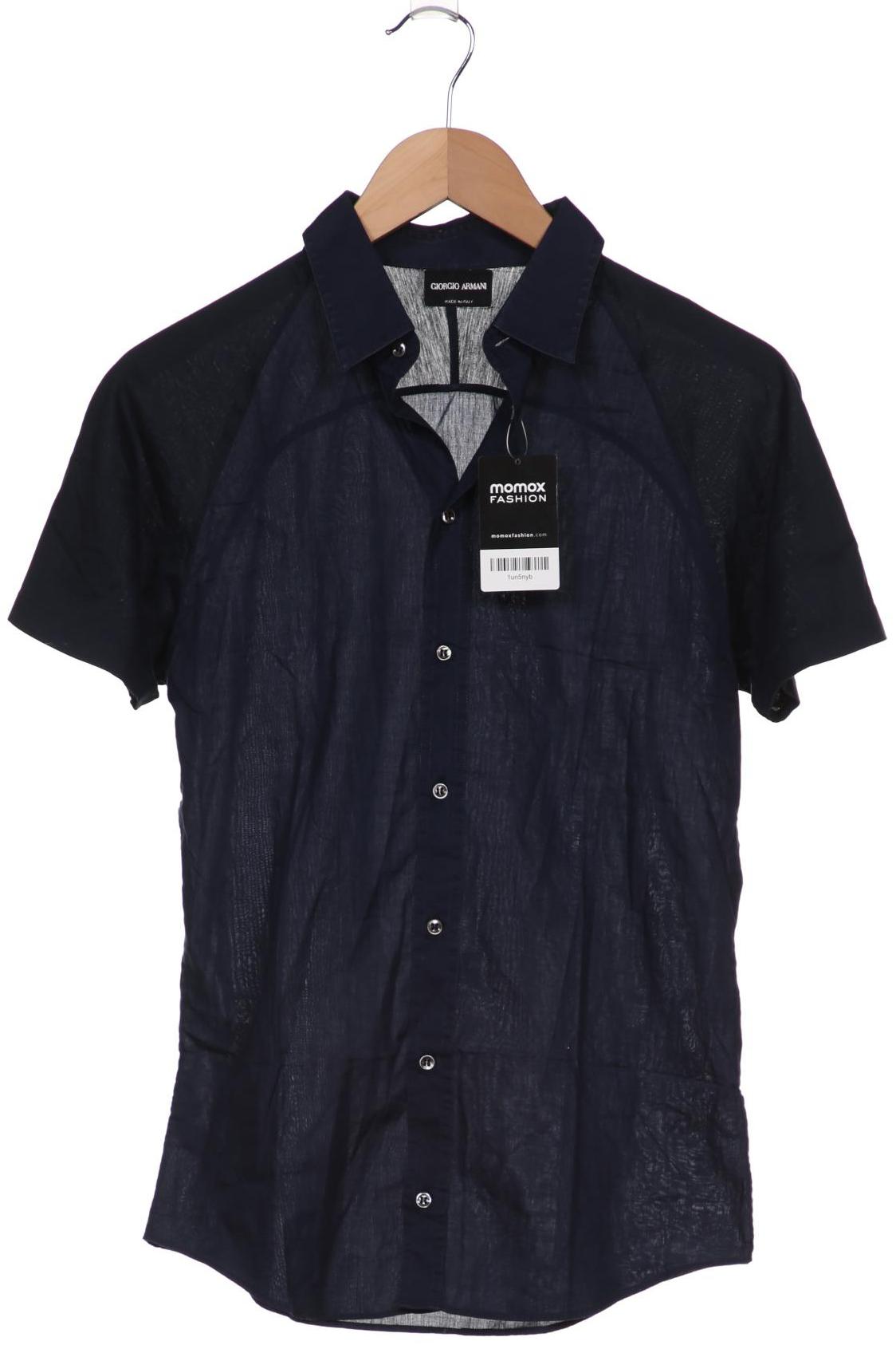 

Giorgio Armani Herren Hemd, marineblau, Gr. 48