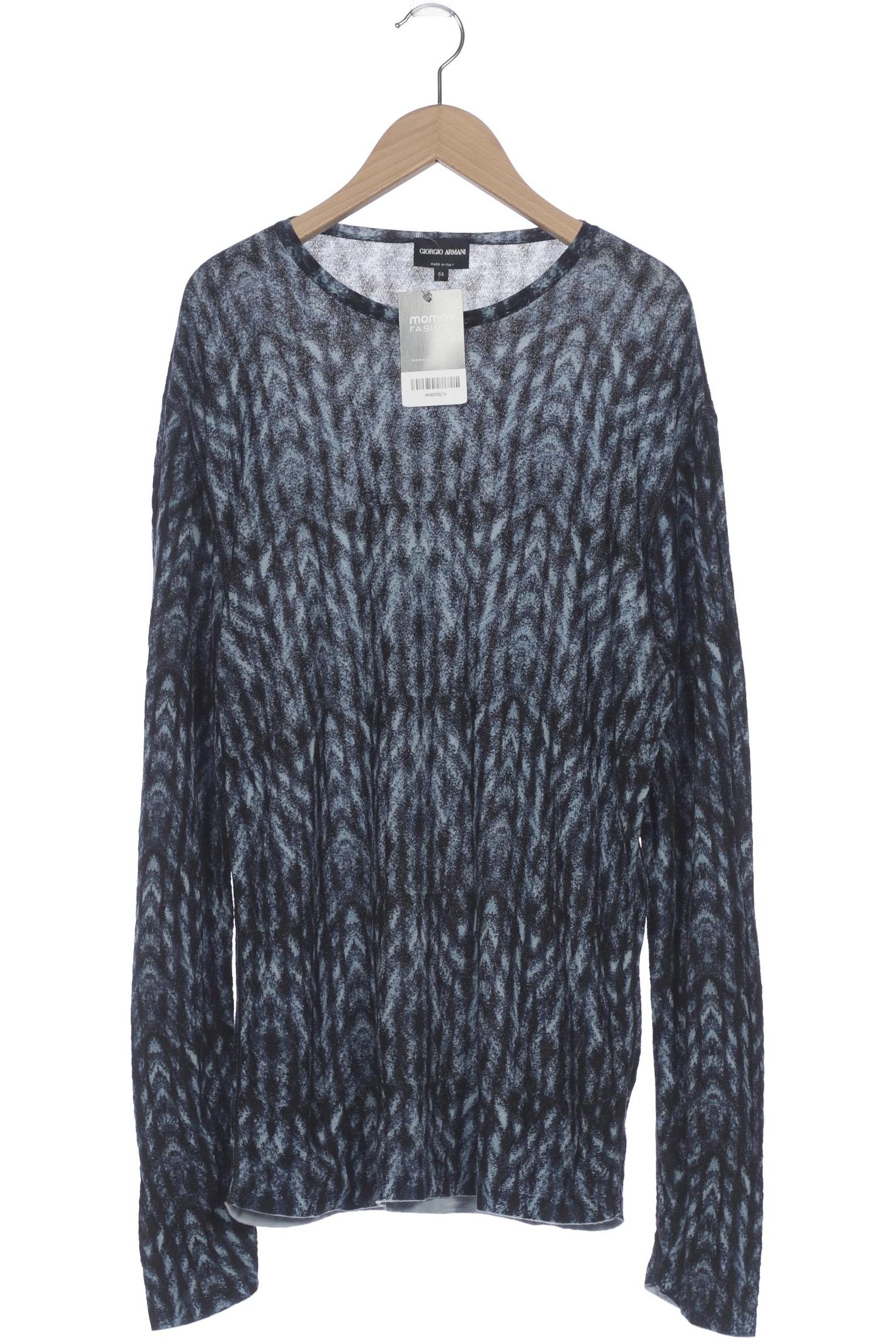 

Giorgio Armani Herren Langarmshirt, marineblau, Gr. 52