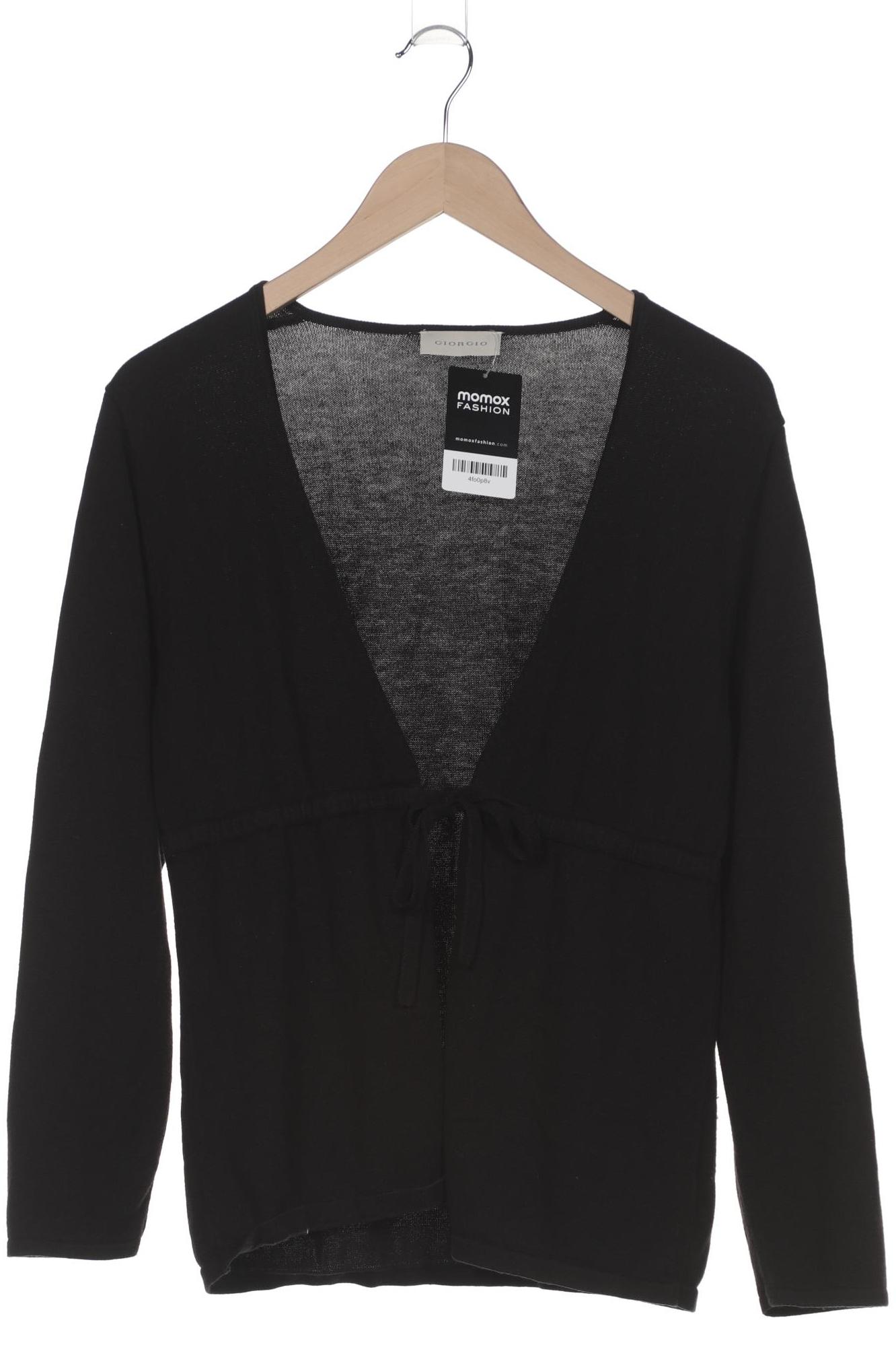 

Giorgio Brato Damen Strickjacke, schwarz, Gr. 42