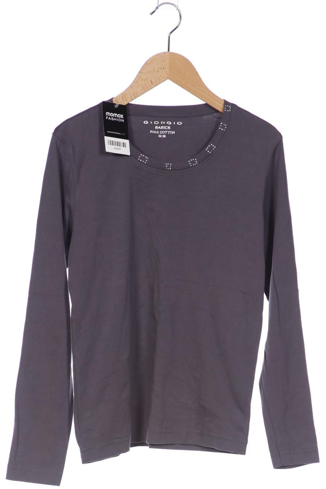

Giorgio Brato Damen Langarmshirt, grau, Gr. 36