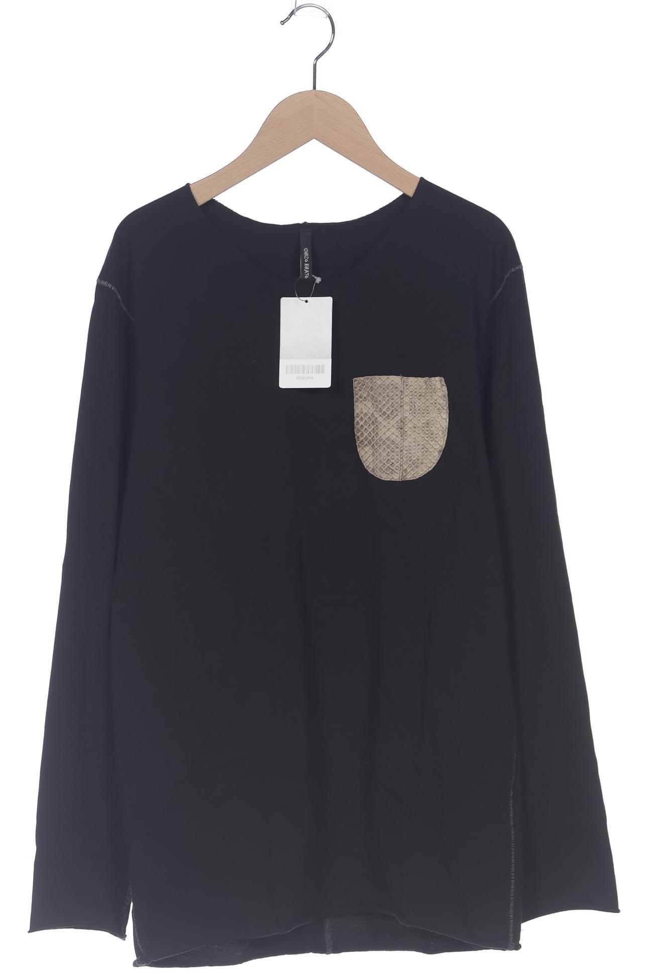 

Giorgio Brato Herren Langarmshirt, schwarz, Gr. 46