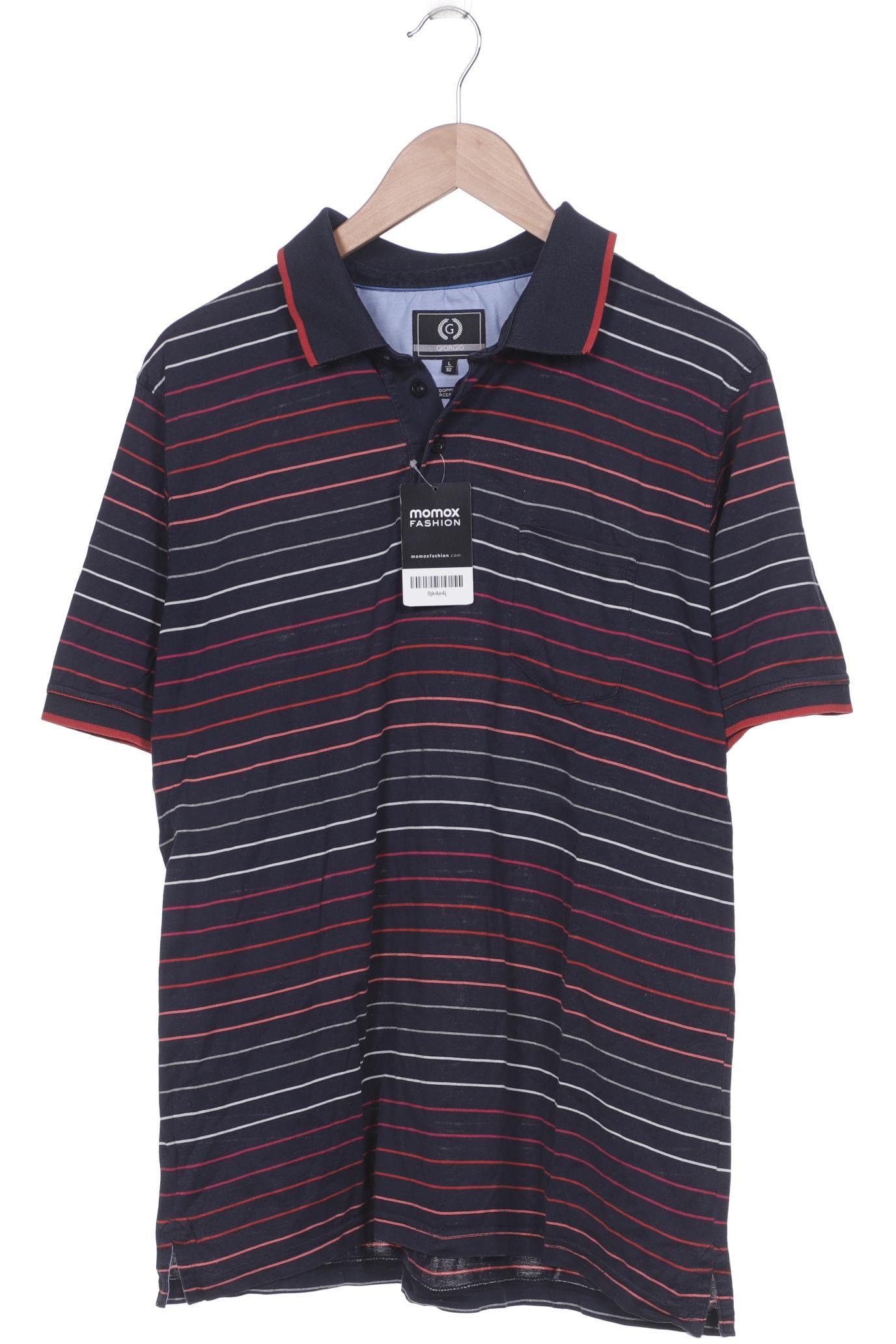 

Giorgio Brato Herren Poloshirt, marineblau