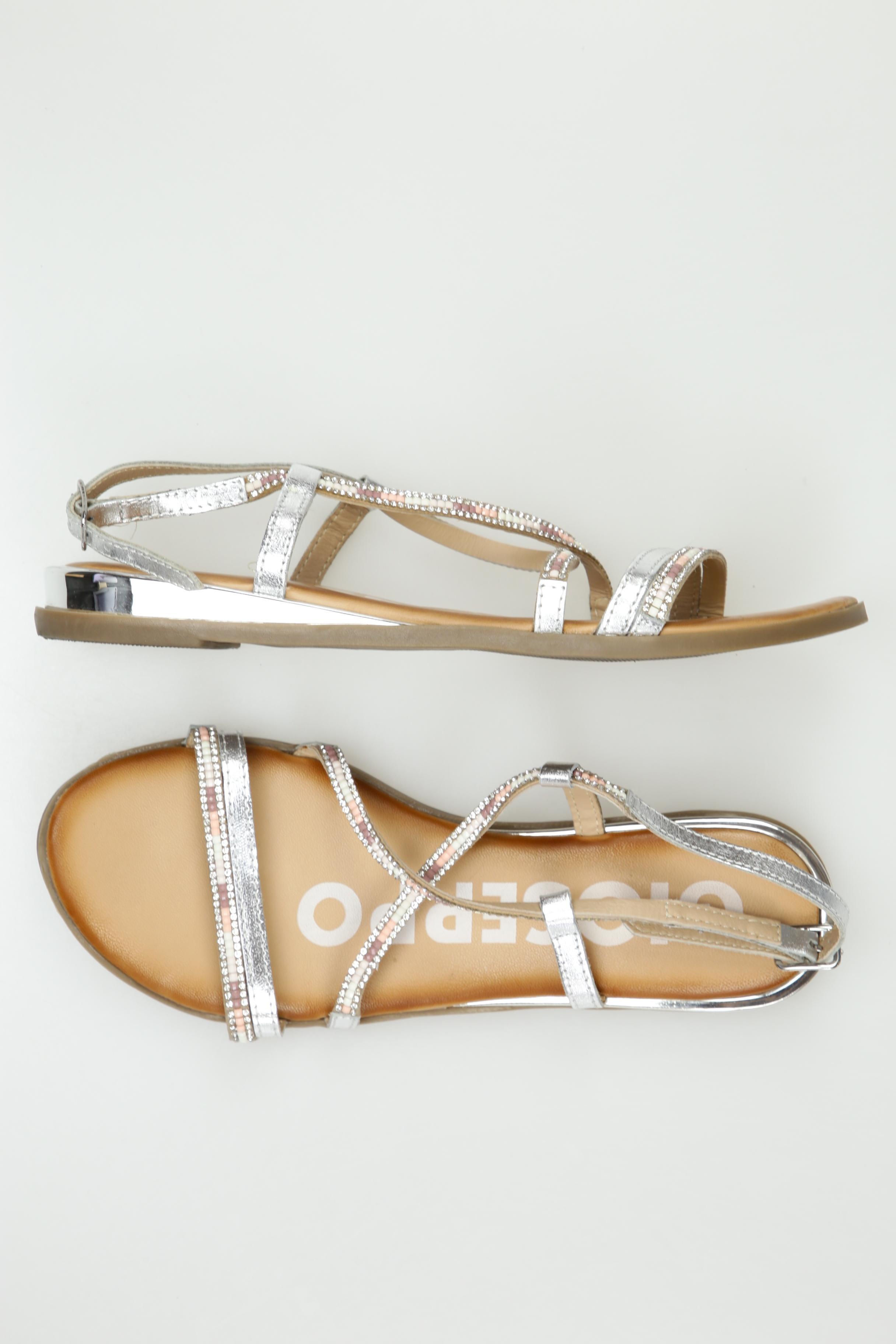 

Gioseppo Damen Sandale, silber, Gr. 37