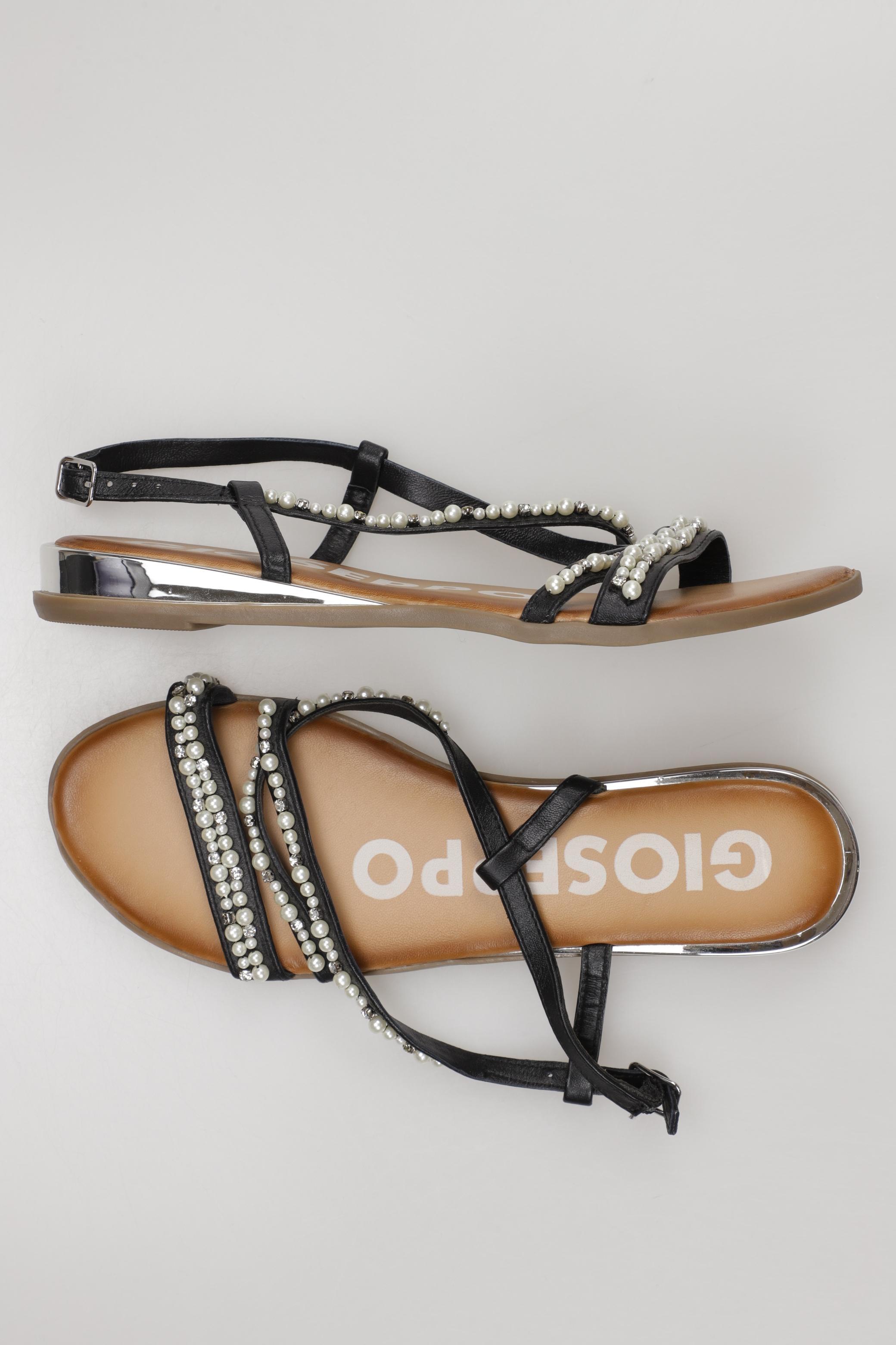 

Gioseppo Damen Sandale, schwarz, Gr. 40