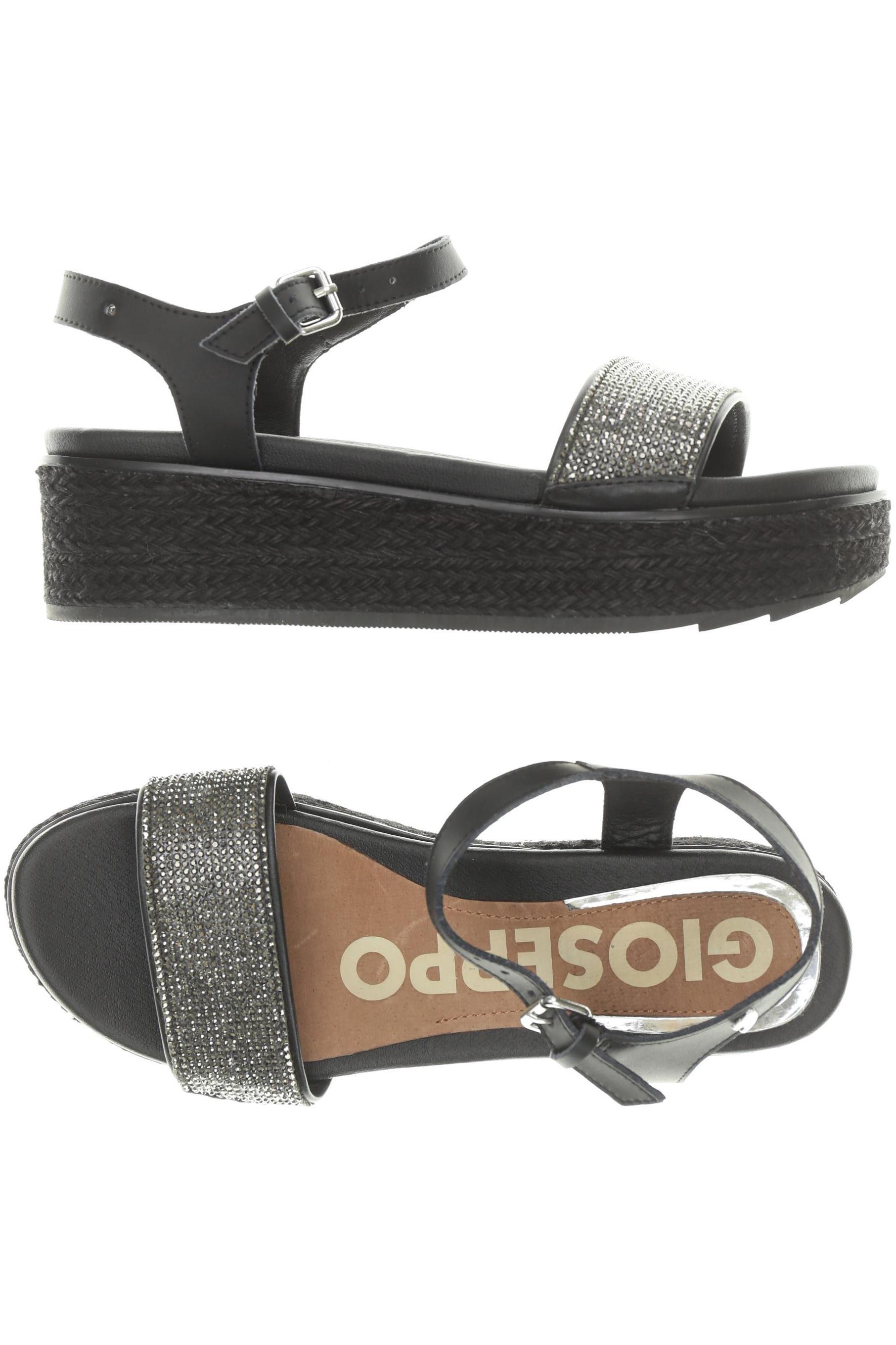 

Gioseppo Damen Sandale, schwarz, Gr. 38