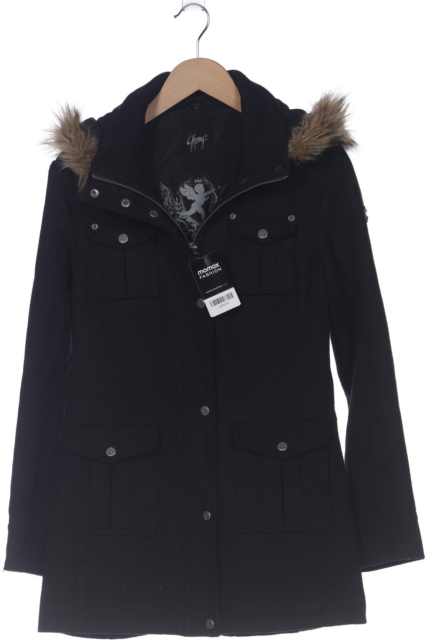 

Gipsy Damen Mantel, schwarz, Gr. 42