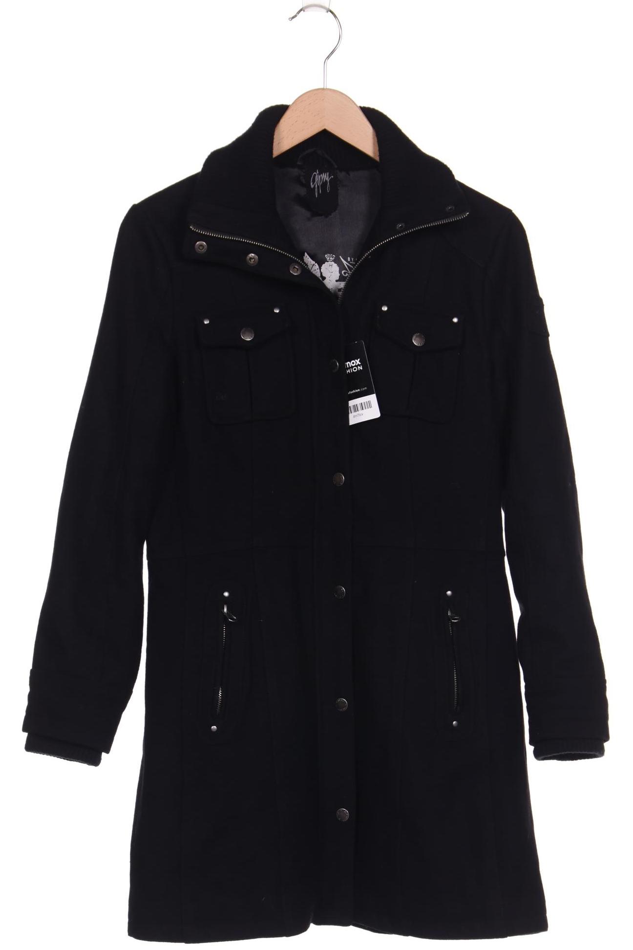 

Gipsy Damen Mantel, schwarz, Gr. 38