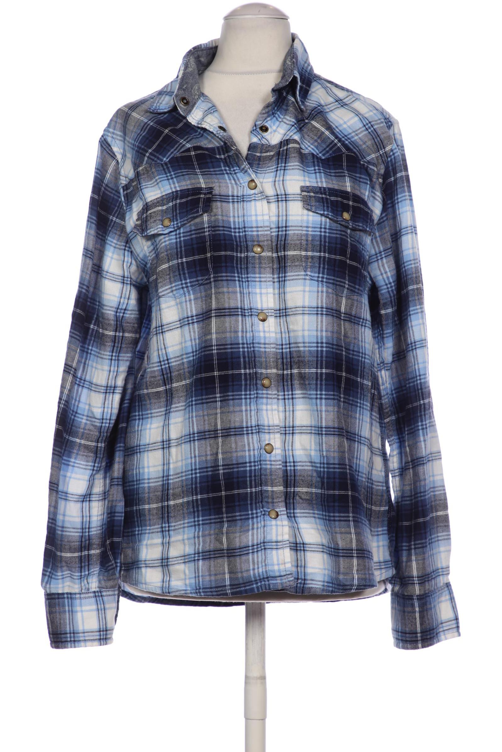 

Girlfriend Collective Damen Bluse, blau, Gr. 34