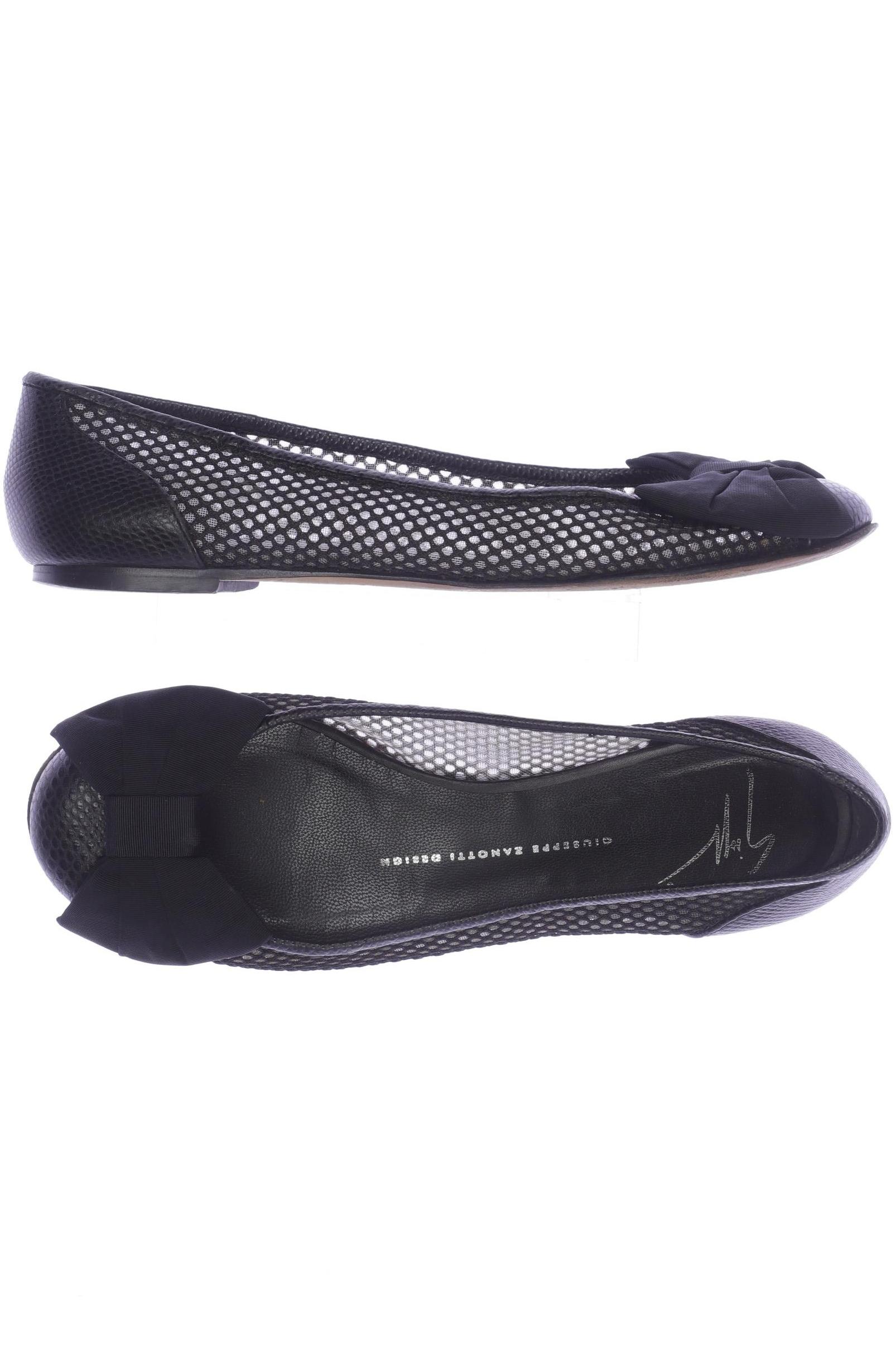 

Giuseppe Zanotti Design Damen Ballerinas, schwarz, Gr. 37.5