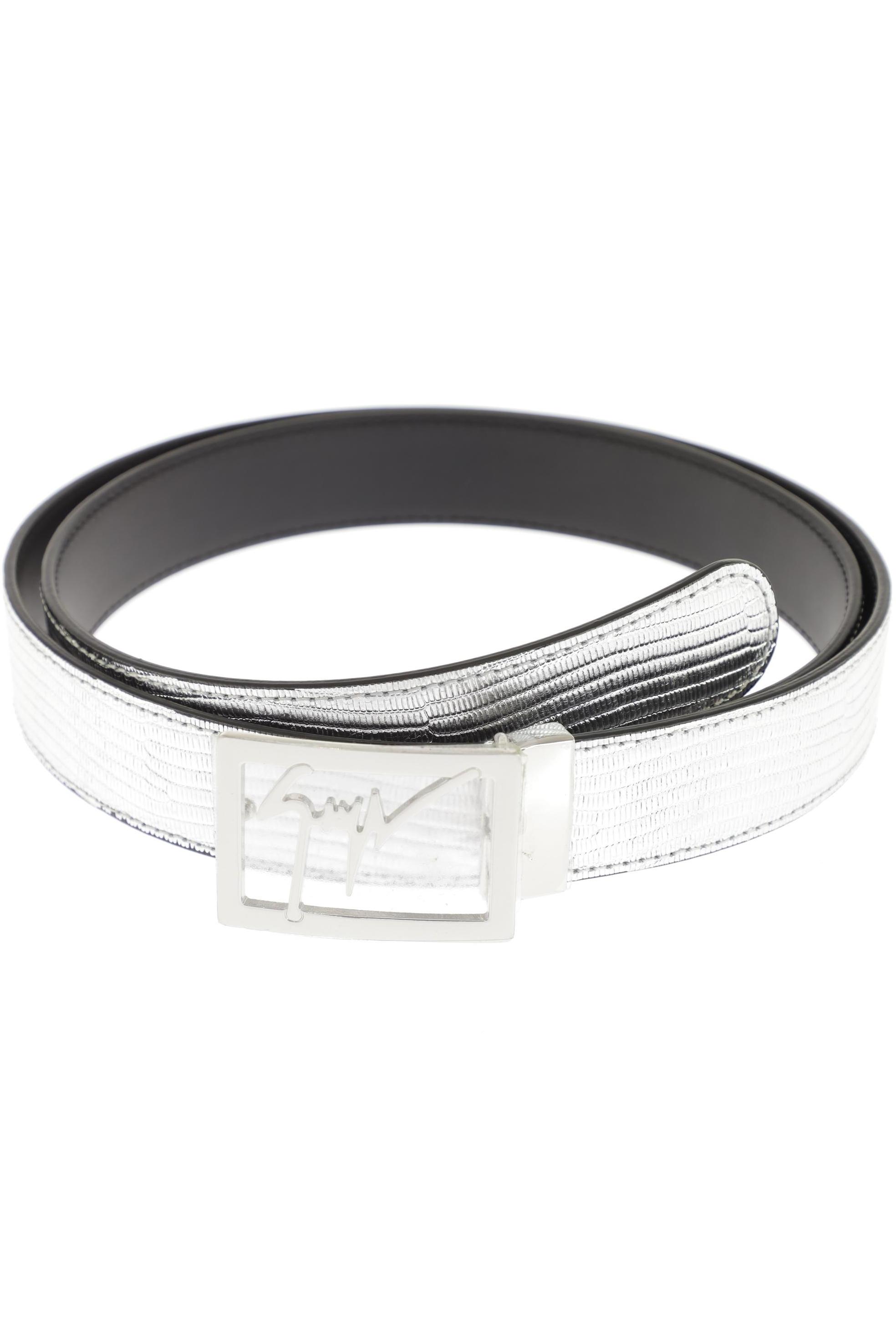 Thumbnail - Giuseppe Zanotti Herren Gürtel, silber, Gr. 115