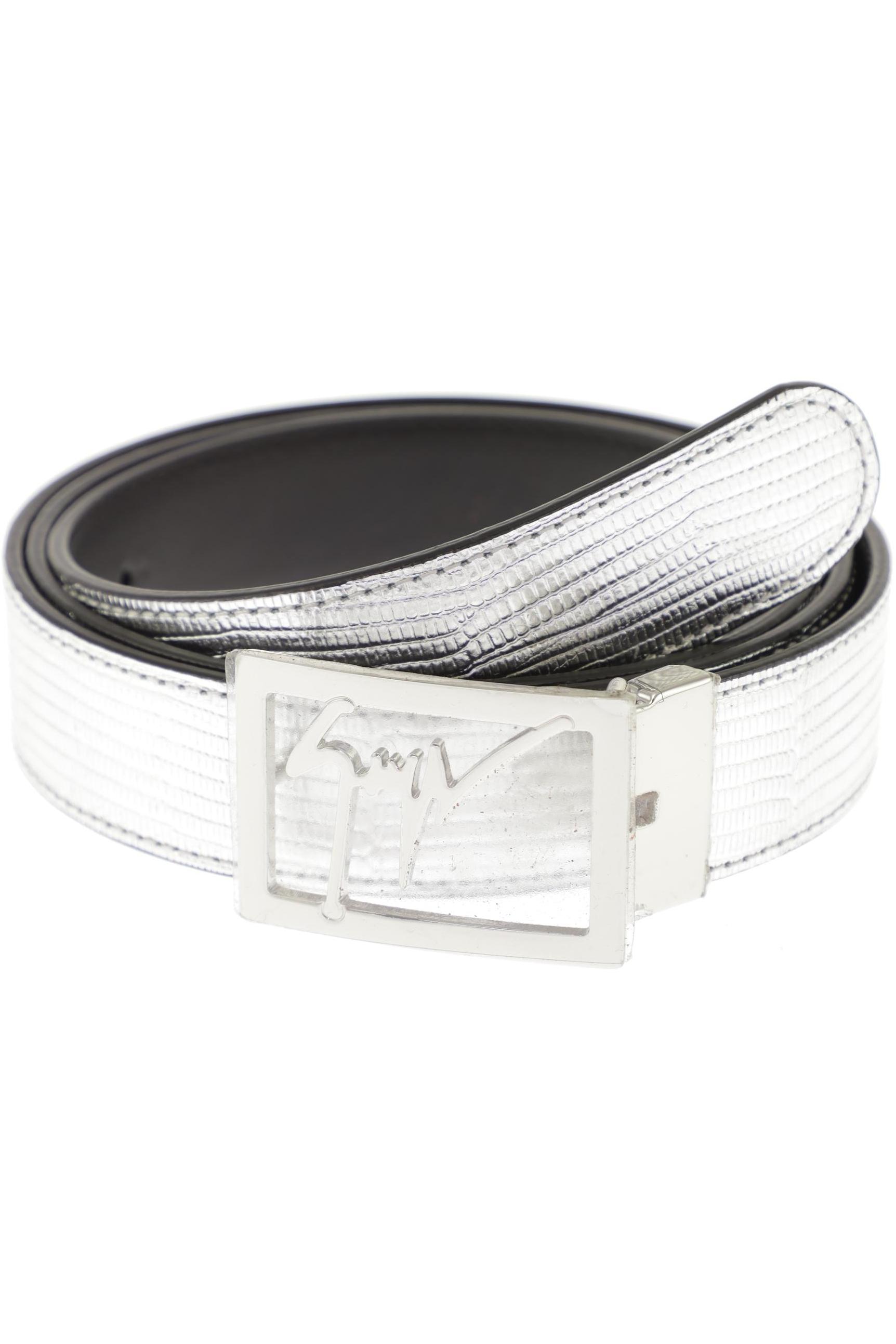 Thumbnail - Giuseppe Zanotti Herren Gürtel, silber, Gr. 115