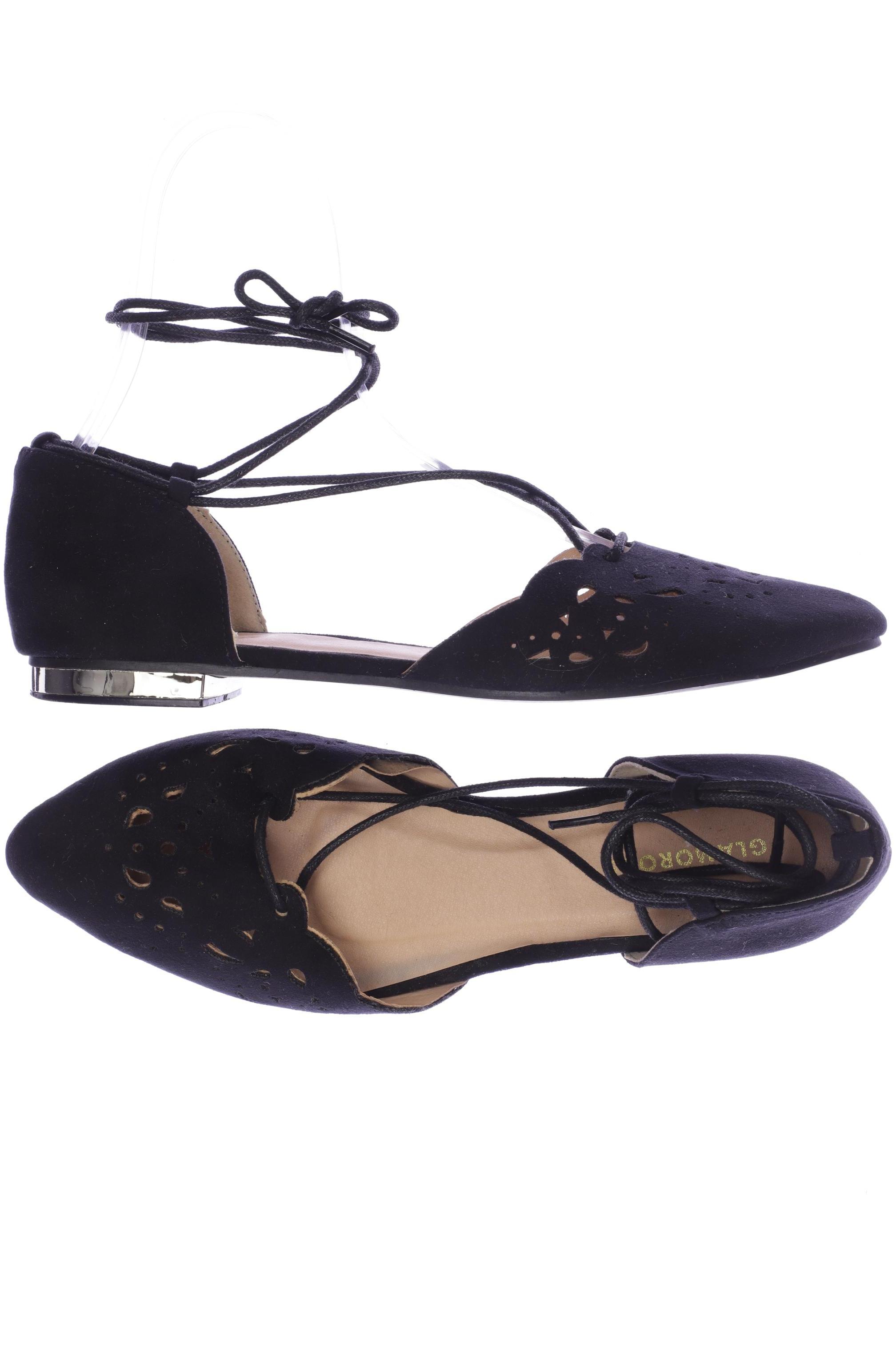 

Glamorous Damen Ballerinas, schwarz, Gr. 6