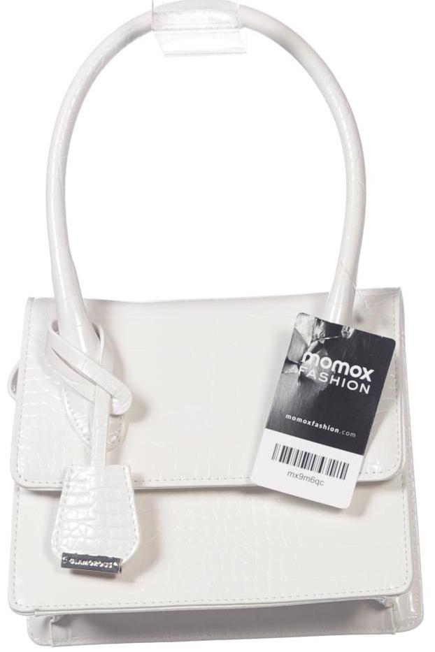 

Glamorous Damen Handtasche, weiß, Gr.