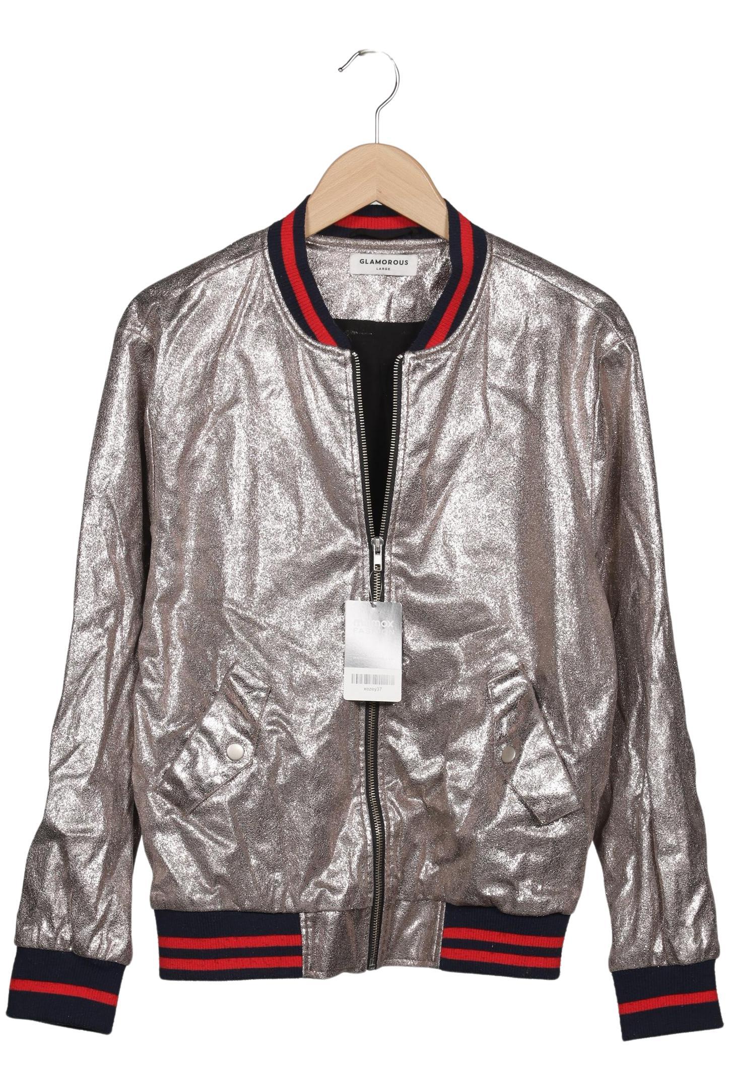 

Glamorous Damen Jacke, silber, Gr. 42
