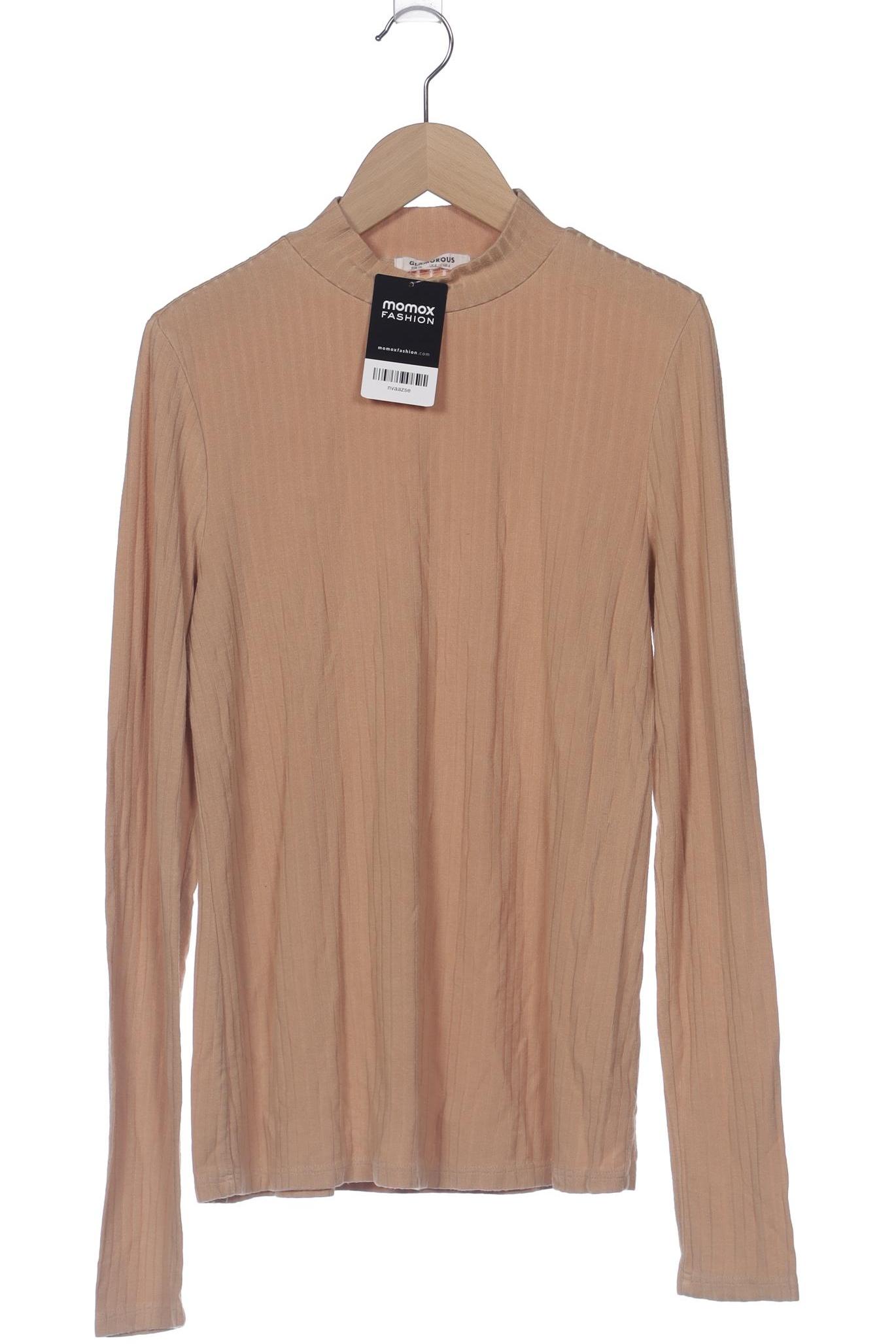 

Glamorous Damen Langarmshirt, beige, Gr. 36
