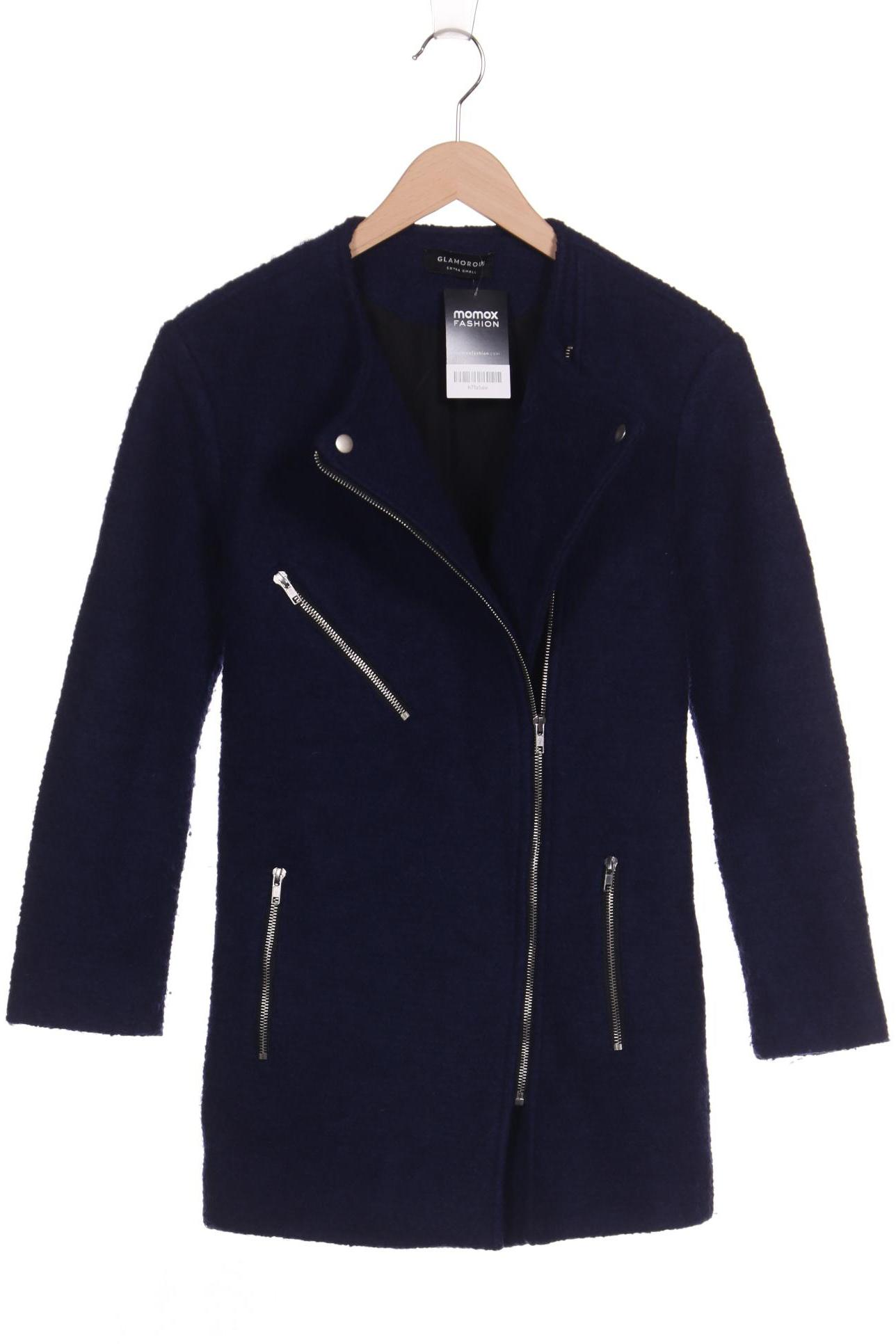 

Glamorous Damen Mantel, marineblau, Gr. 34