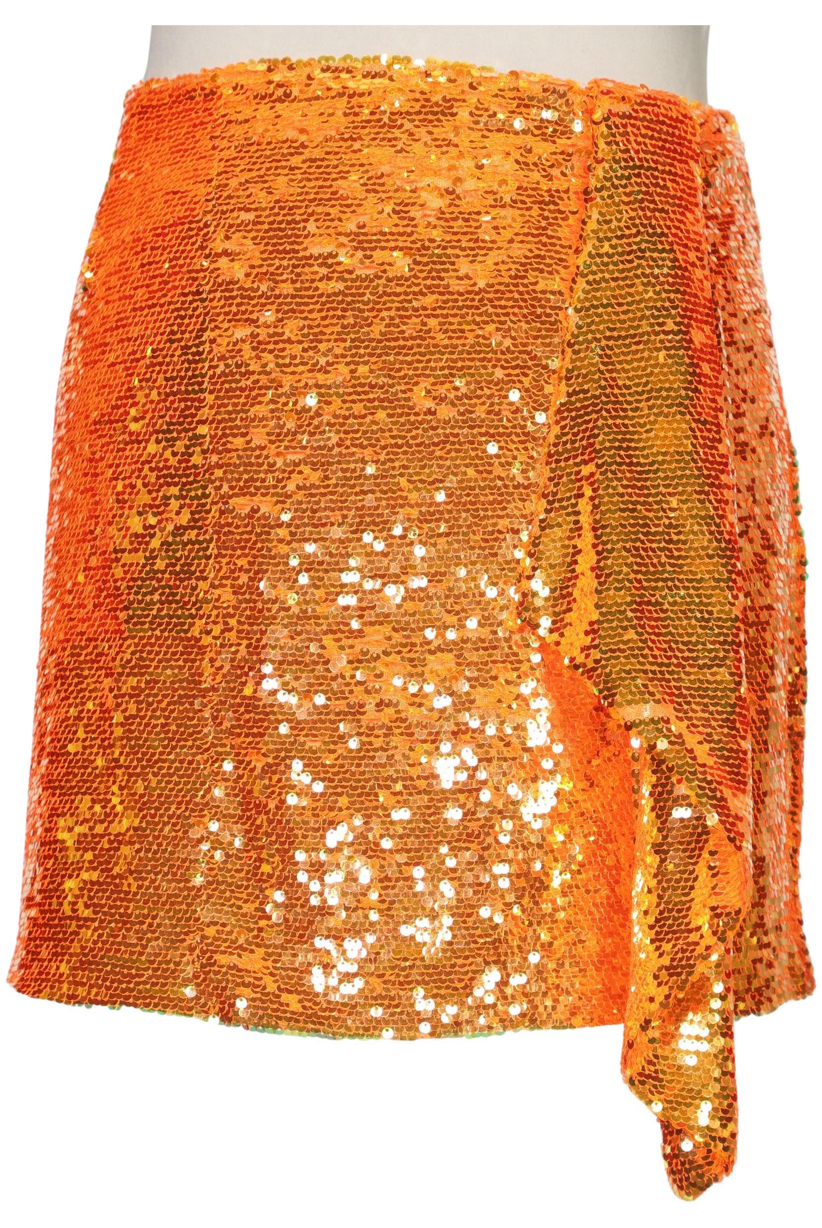 

Glamorous Damen Rock, orange, Gr. 46