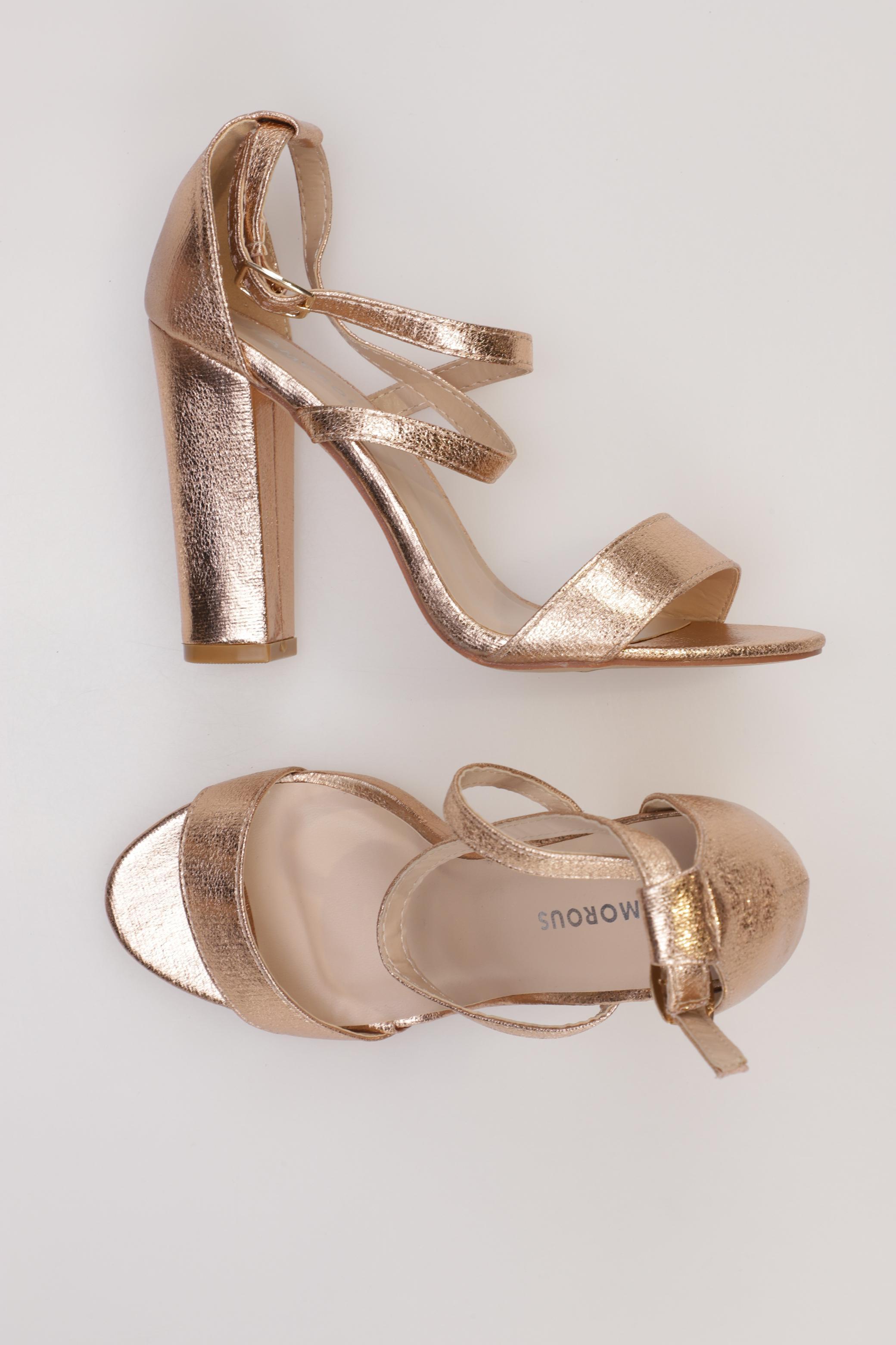 

Glamorous Damen Sandale, beige, Gr. 3