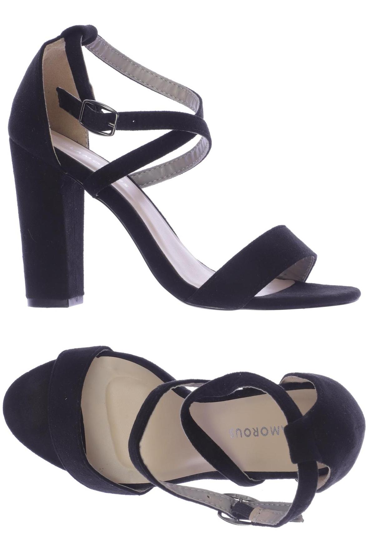 

Glamorous Damen Sandale, schwarz, Gr. 4
