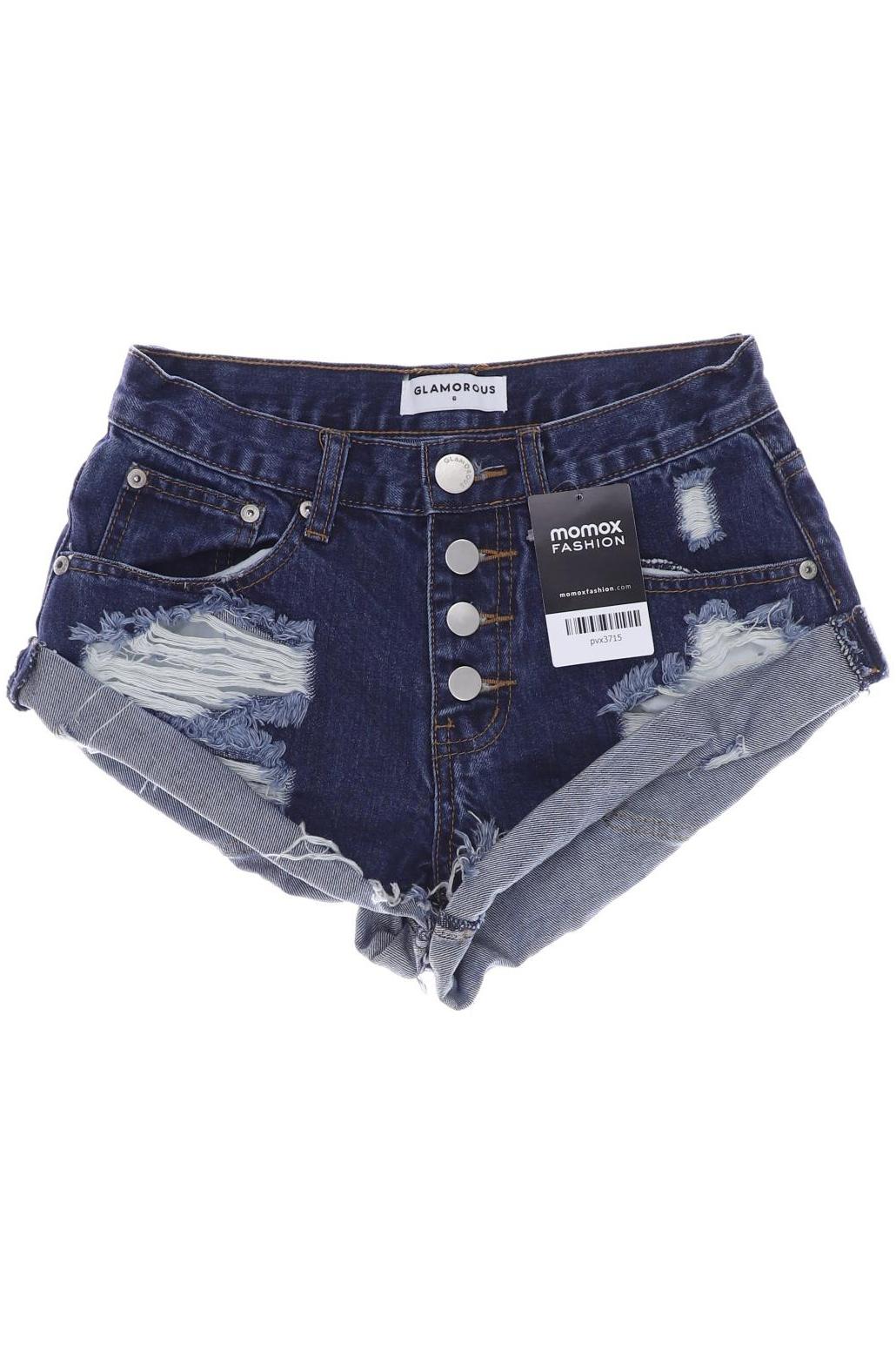 Thumbnail - Glamorous Damen Shorts, blau, Gr. 6