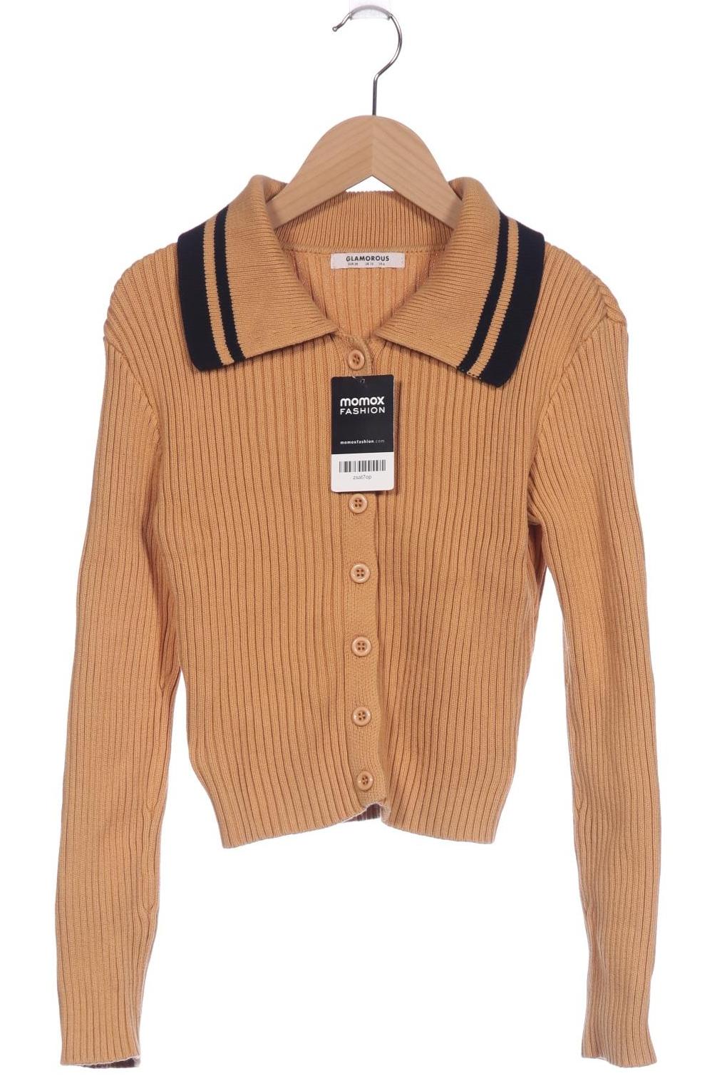 

Glamorous Damen Strickjacke, orange, Gr. 38