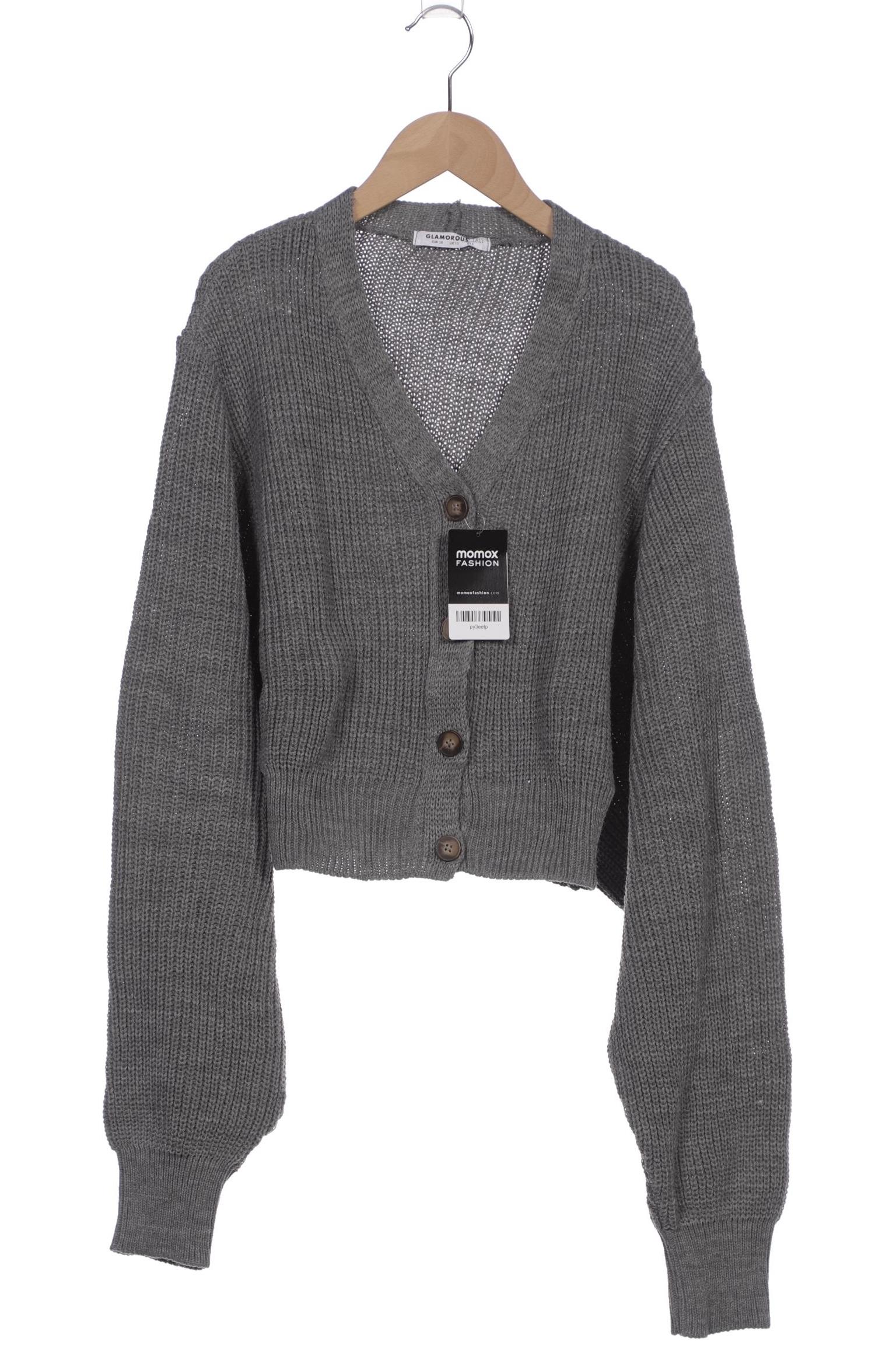 

Glamorous Damen Strickjacke, grau, Gr. 38