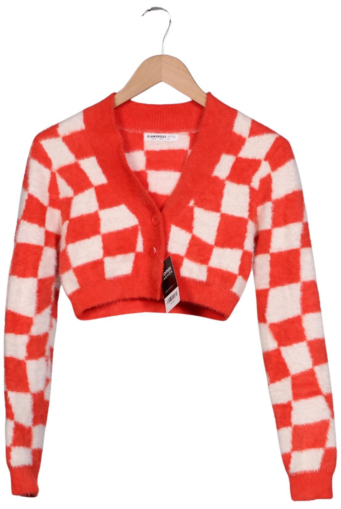 

Glamorous Damen Strickjacke, rot, Gr. 36